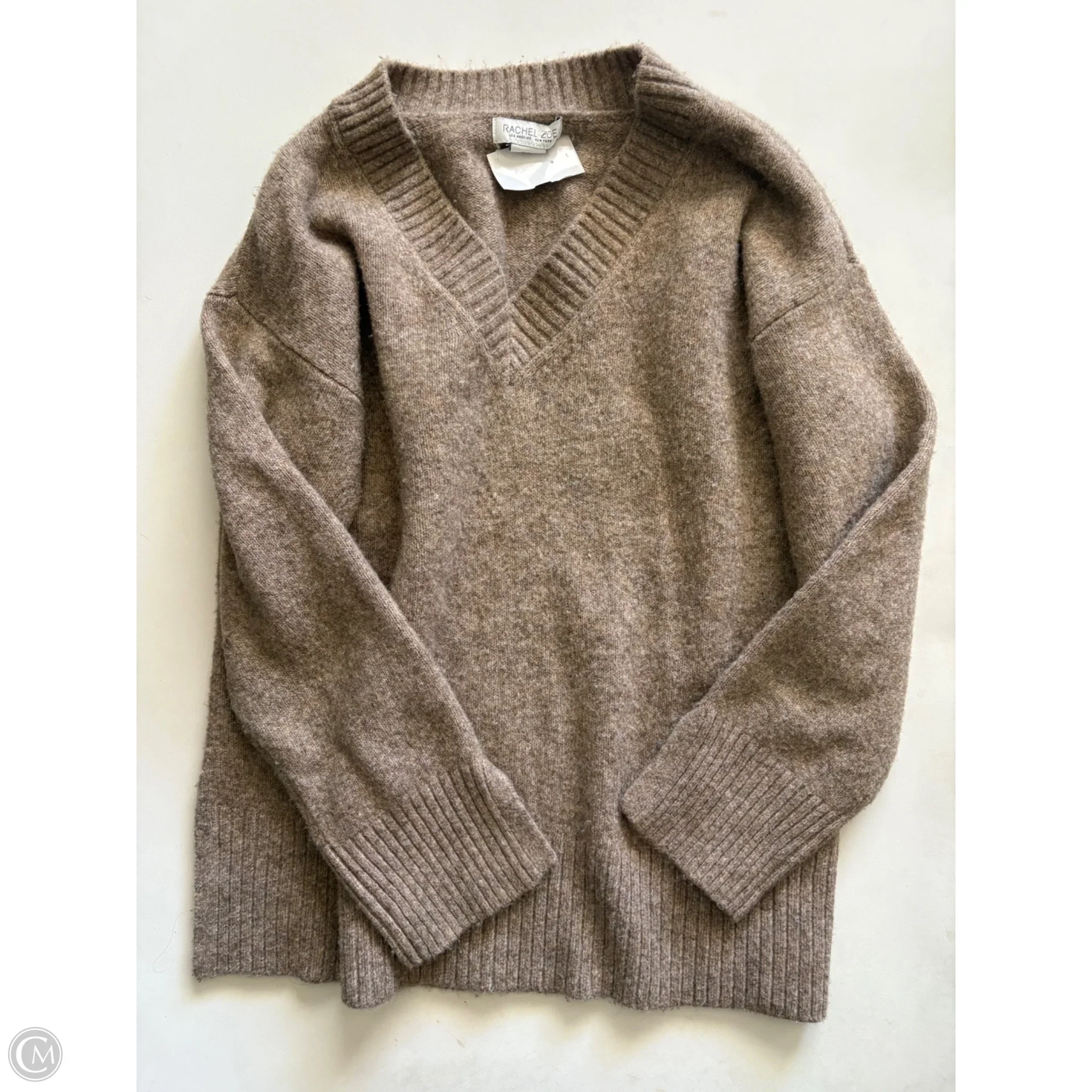Sweater By Rachel Zoe In Brown, Size: S - Image 1