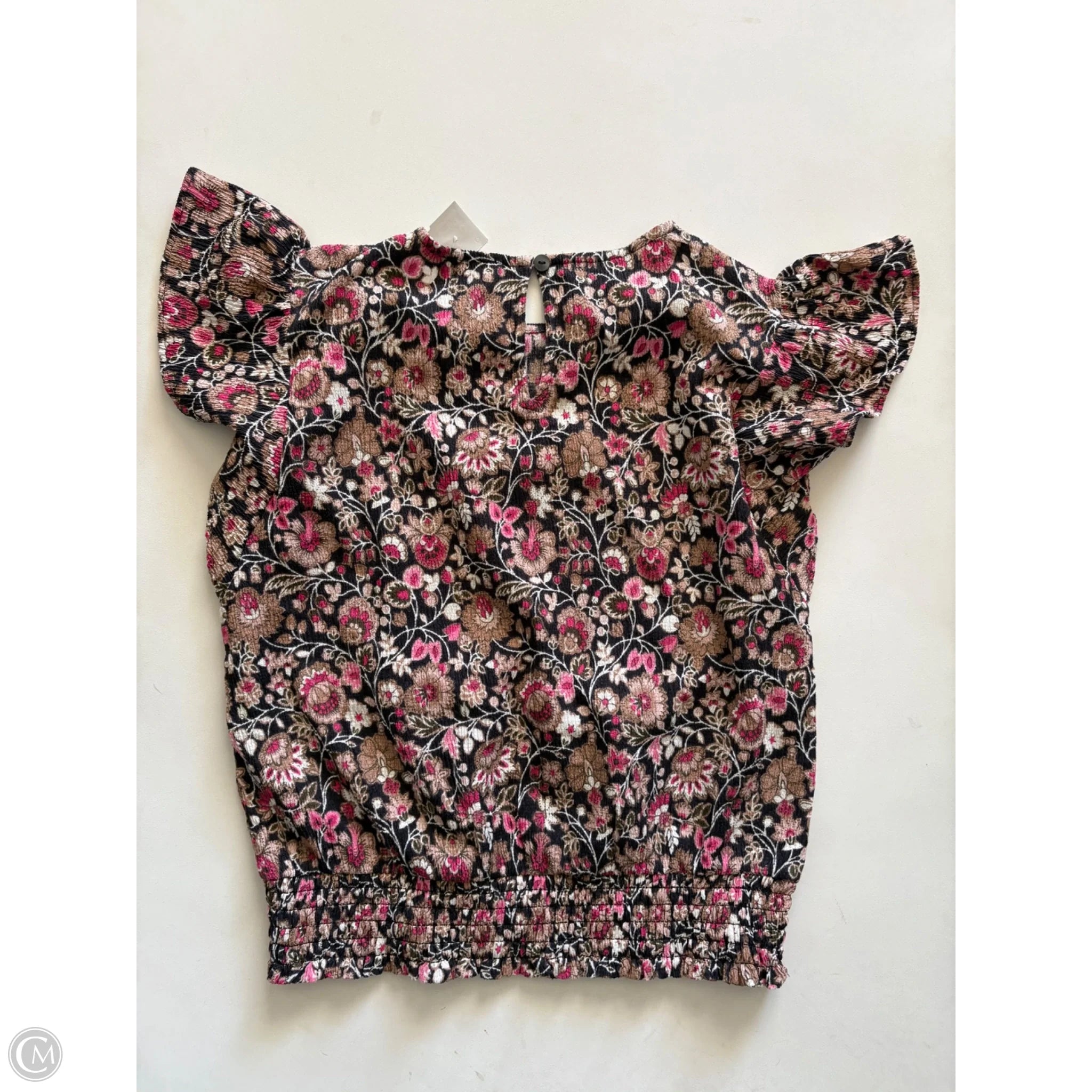 Top Short Sleeve By Ann Taylor In Floral Print, Size: Xs - Image 2