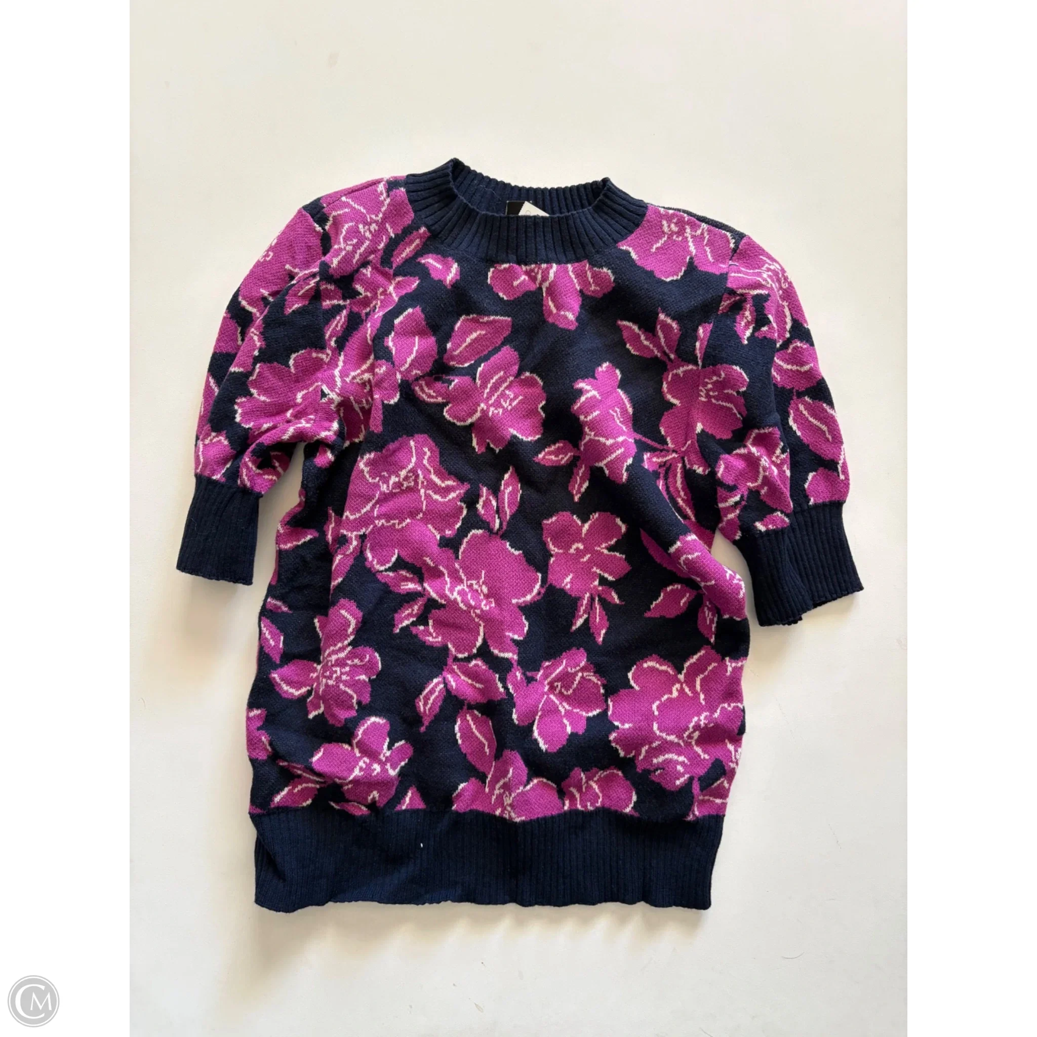 Sweater By Ann Taylor In Navy, Size: Xs - Image 1