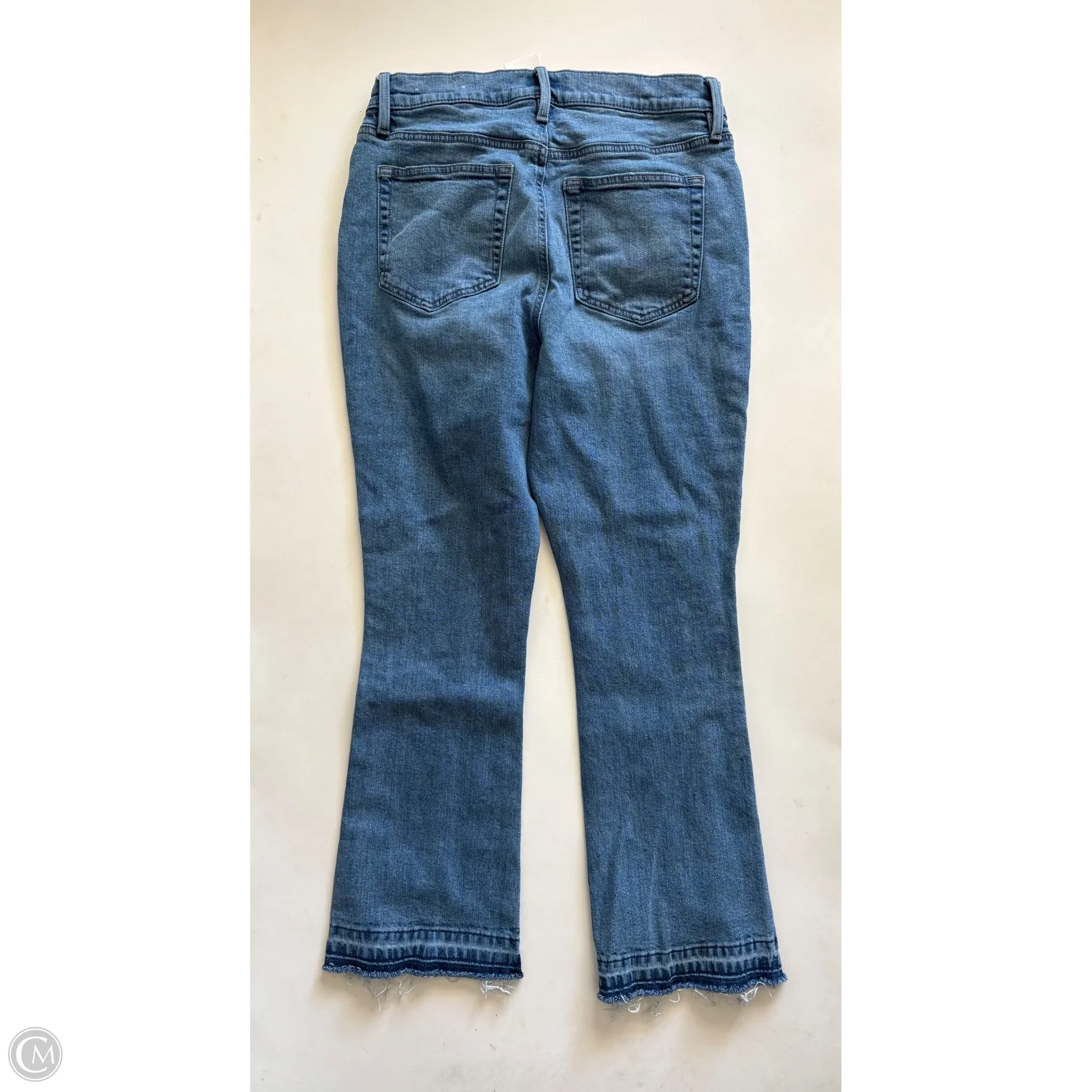 Jeans Straight By Loft In Blue, Size: 4 - Image 2