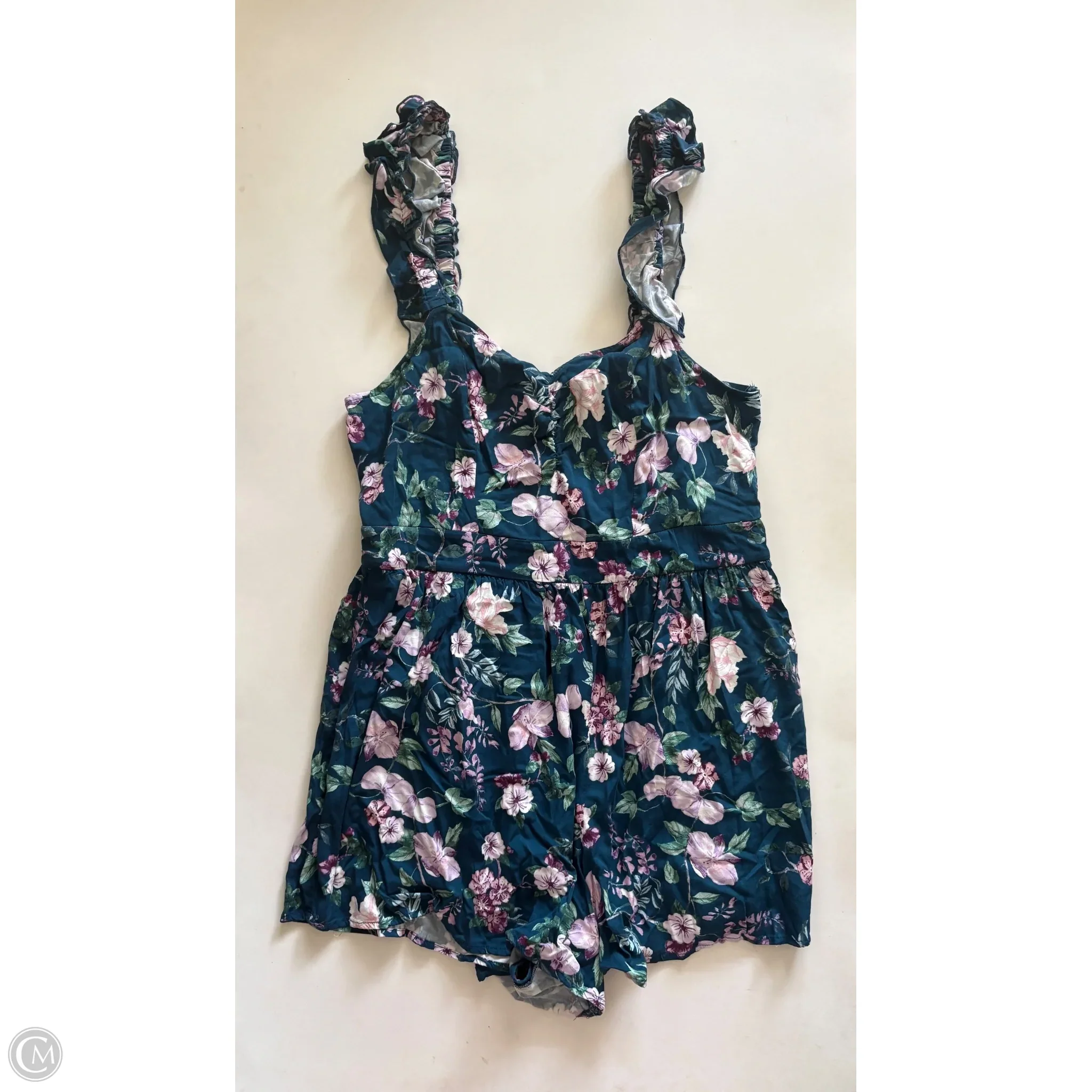 Romper By Torrid In Floral Print, Size: Xl - Image 1