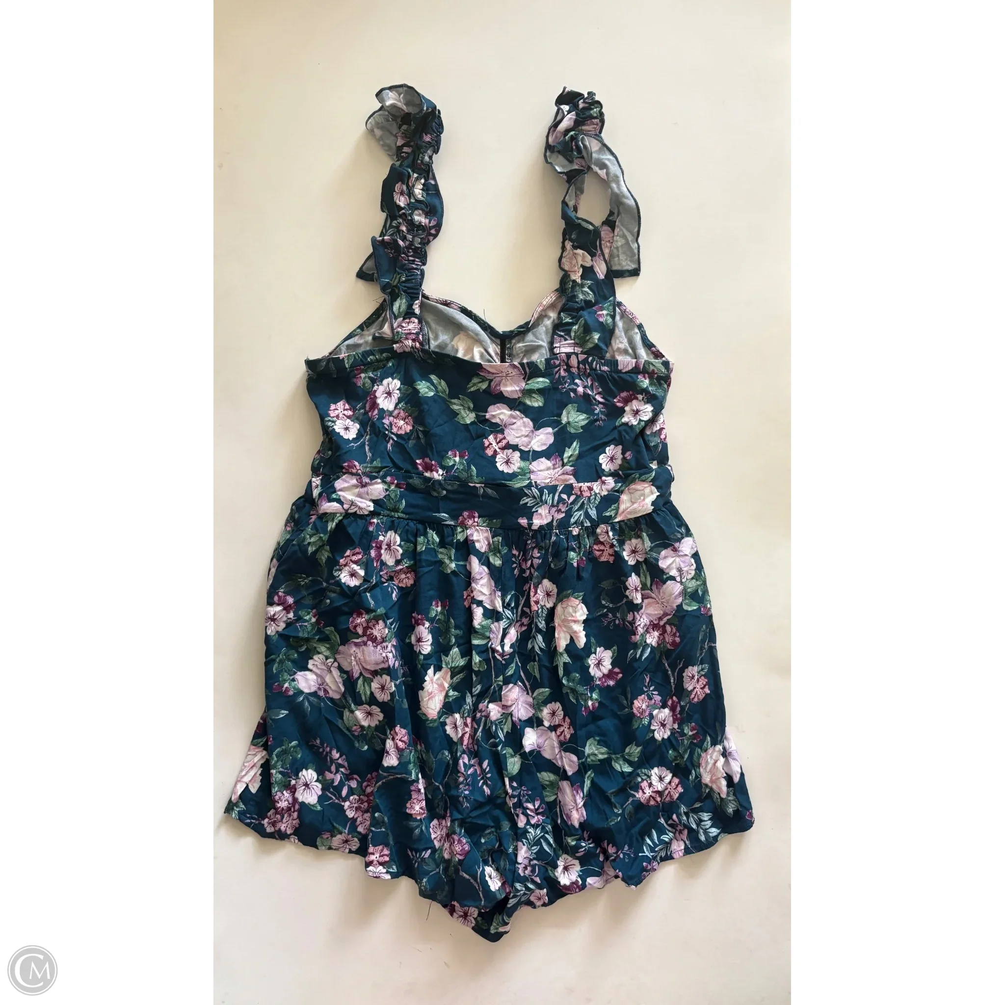 Romper By Torrid In Floral Print, Size: Xl - Image 2