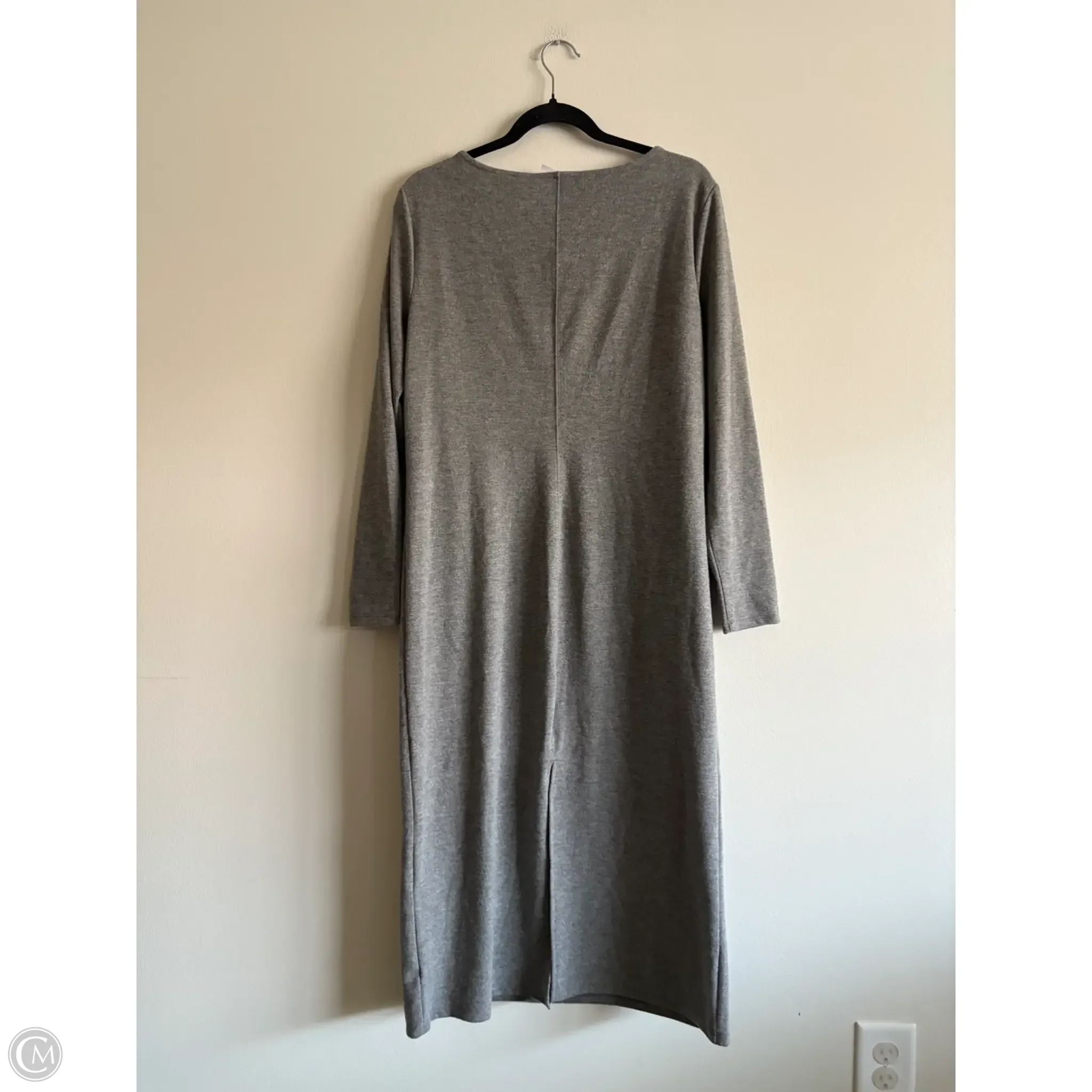 Dress Casual Maxi By A New Day In Grey, Size: L - Image 2