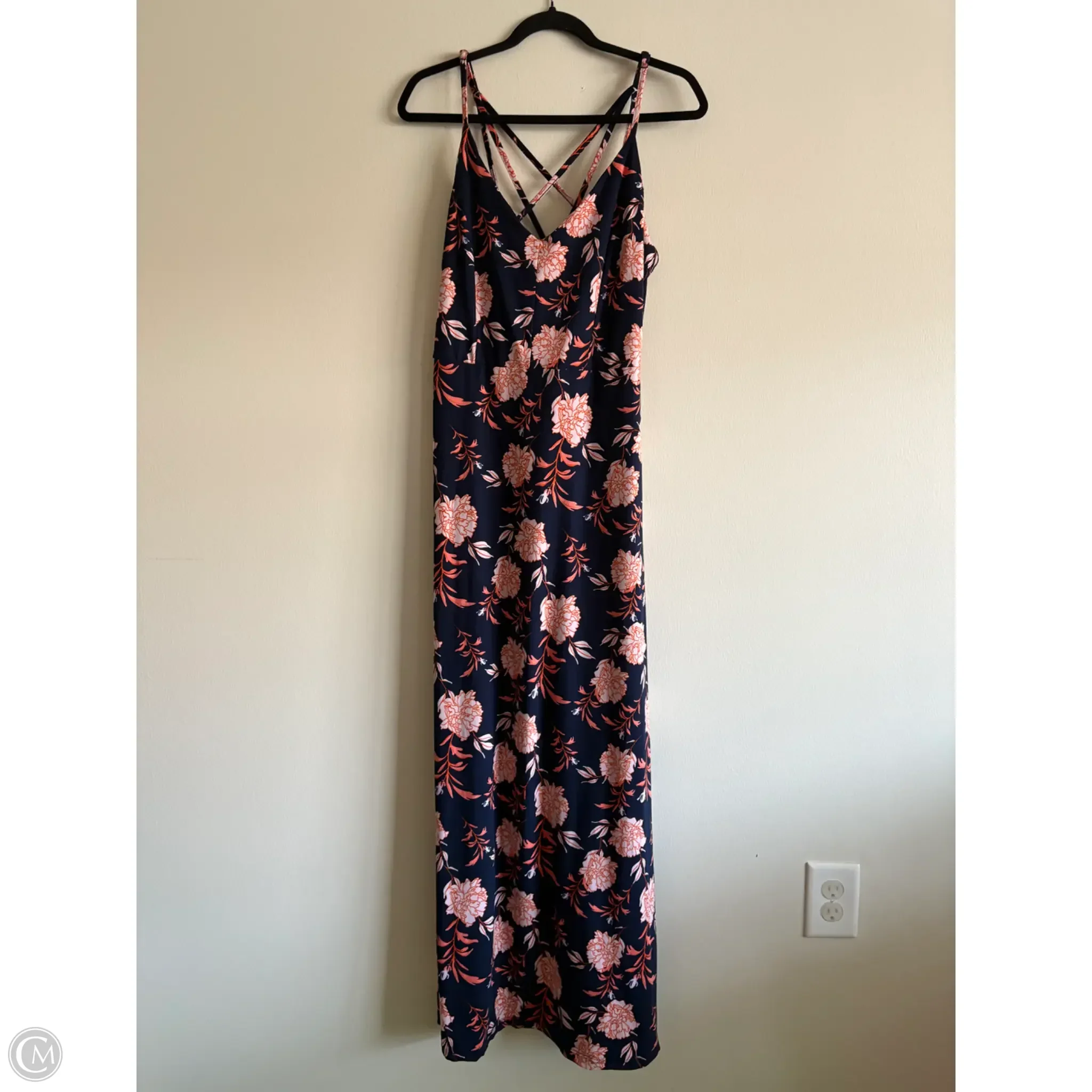 Dress Casual Maxi By Market & Spruce In Navy, Size: Xl - Image 1