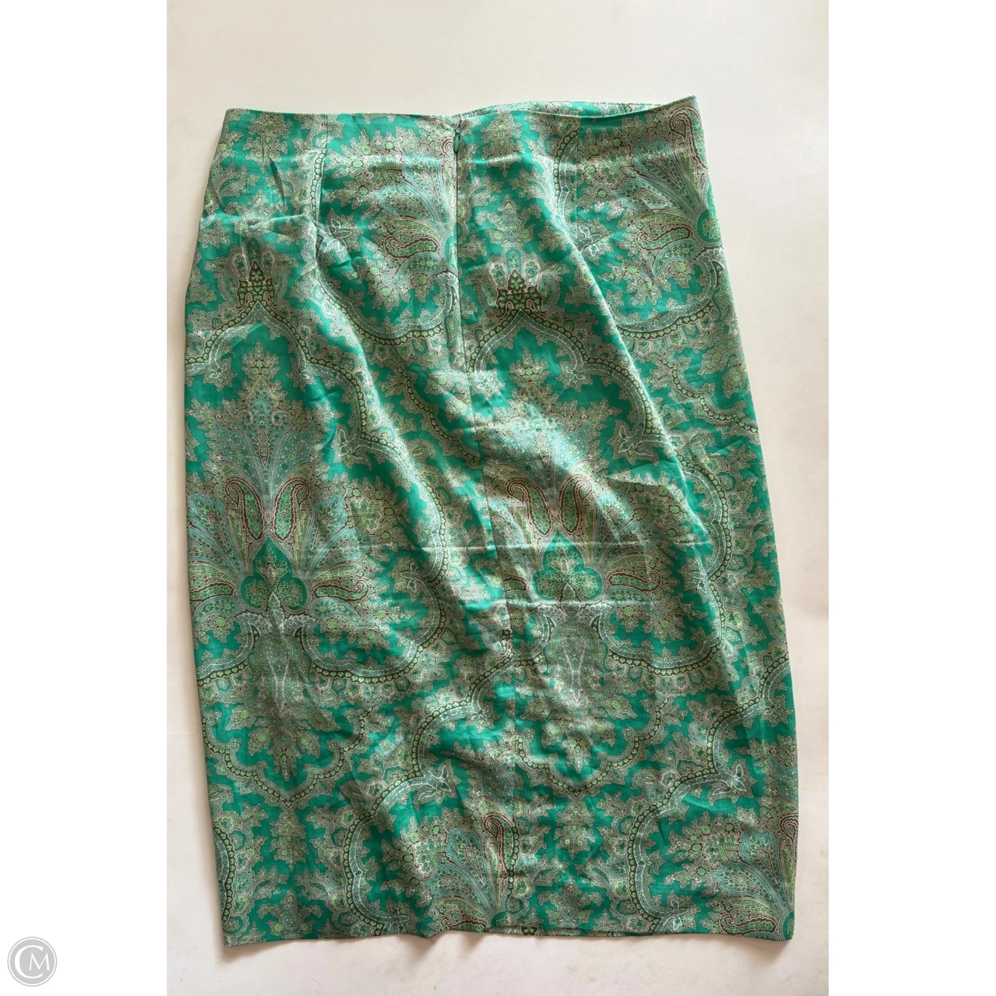 Skirt Midi By J. Crew In Green, Size: 12 - Image 2