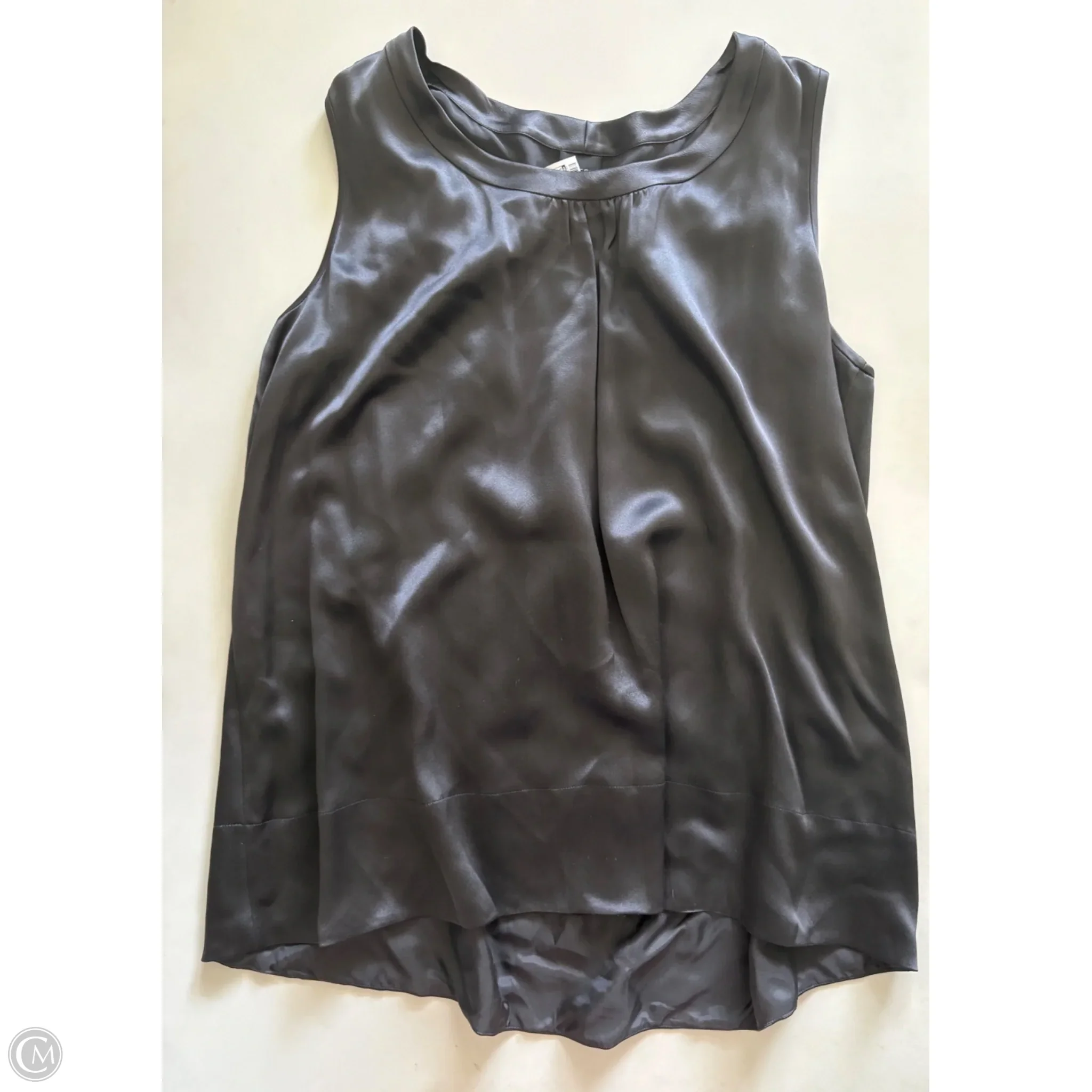 Tank Top By Eileen Fisher In Grey, Size: 1x - Image 1