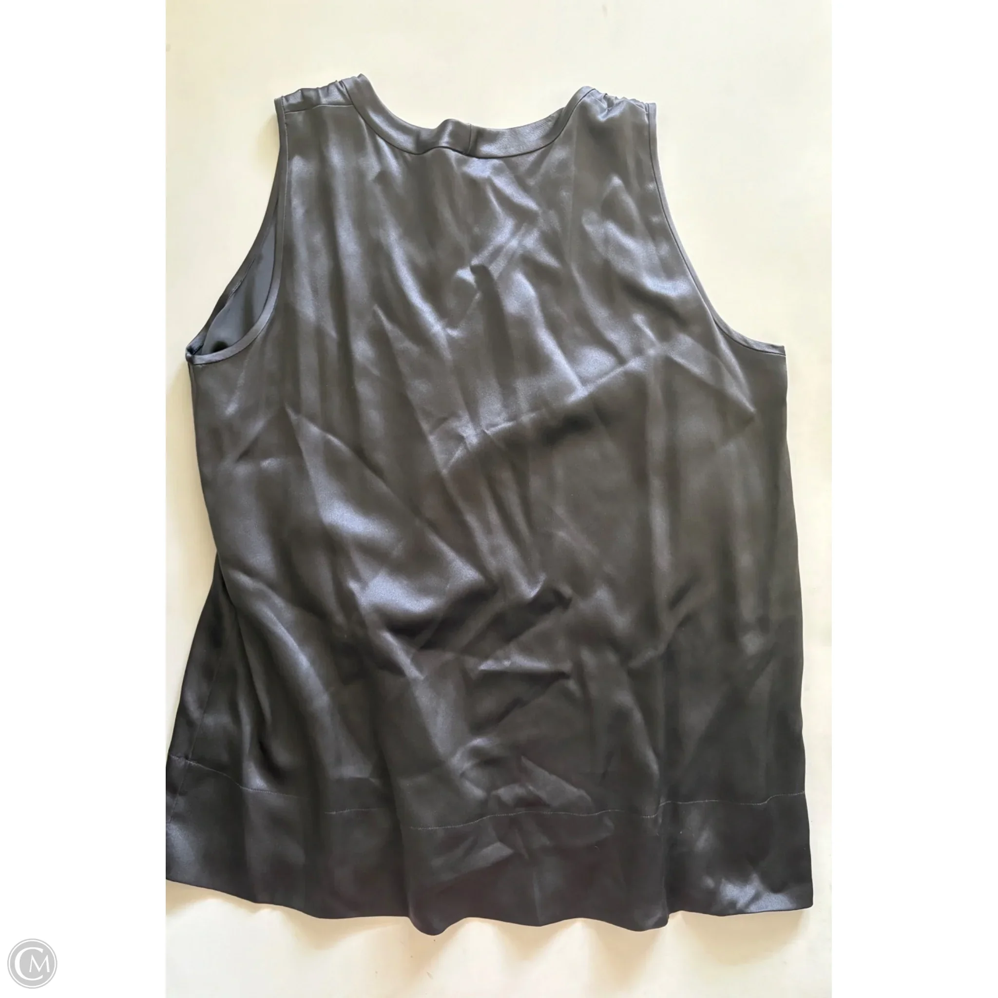 Tank Top By Eileen Fisher In Grey, Size: 1x - Image 2