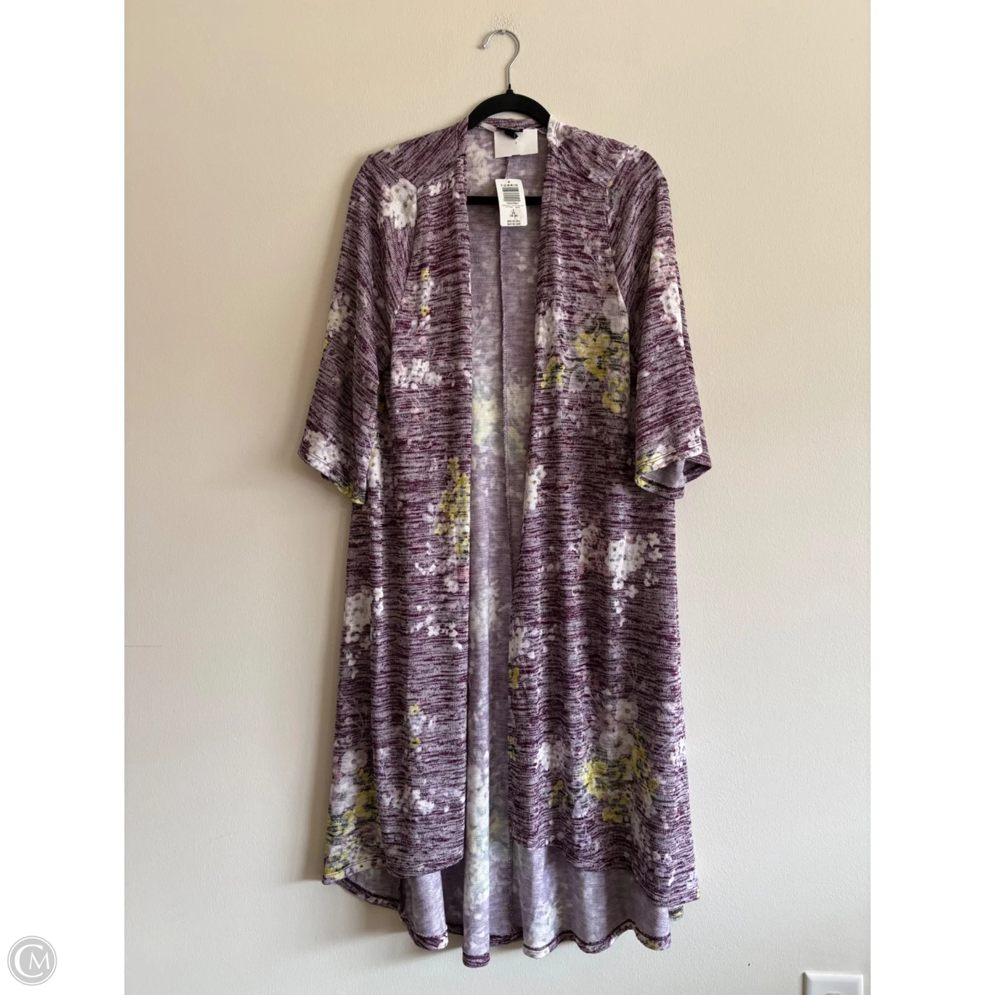 Kimono By Torrid In Purple, Size: 2x - Image 1