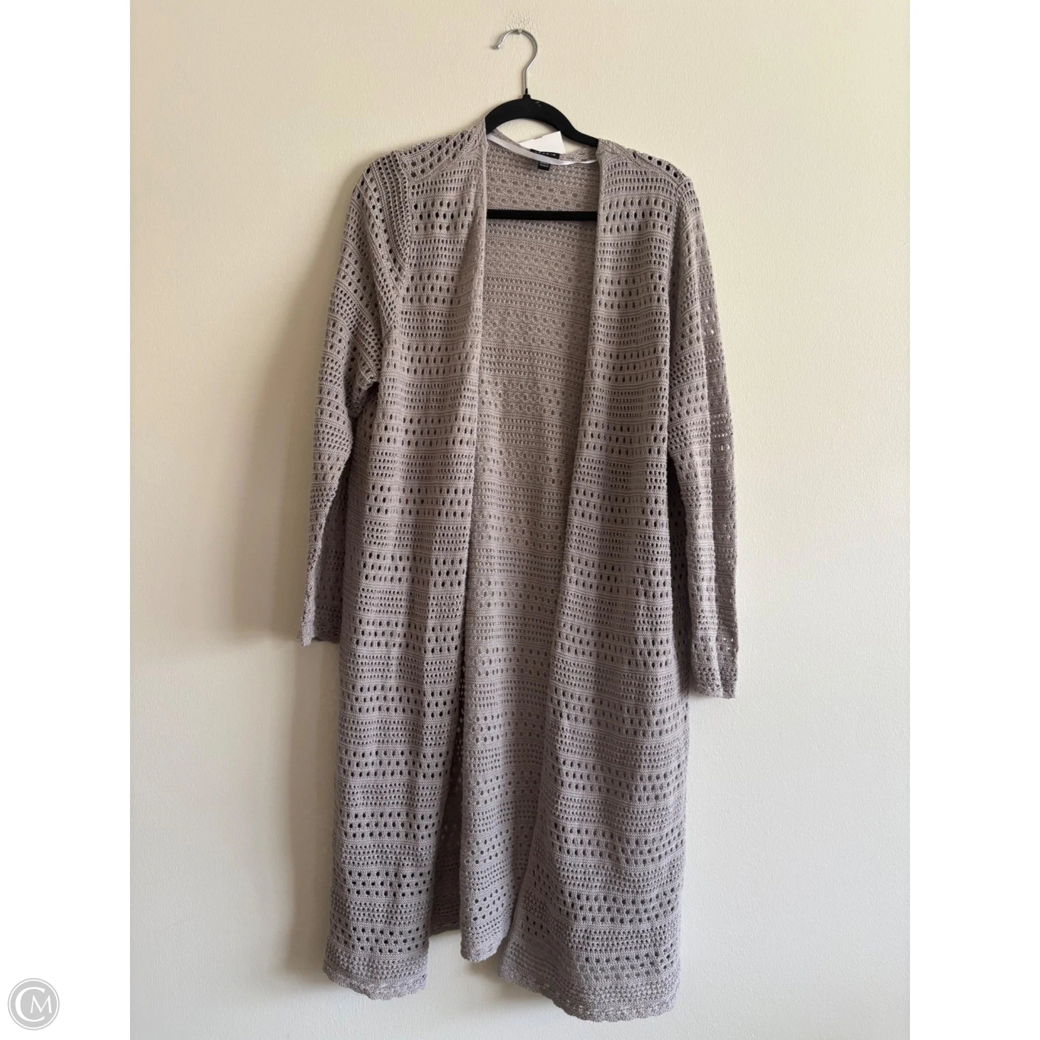 Sweater Cardigan By Torrid In Grey, Size: 2x - Image 1
