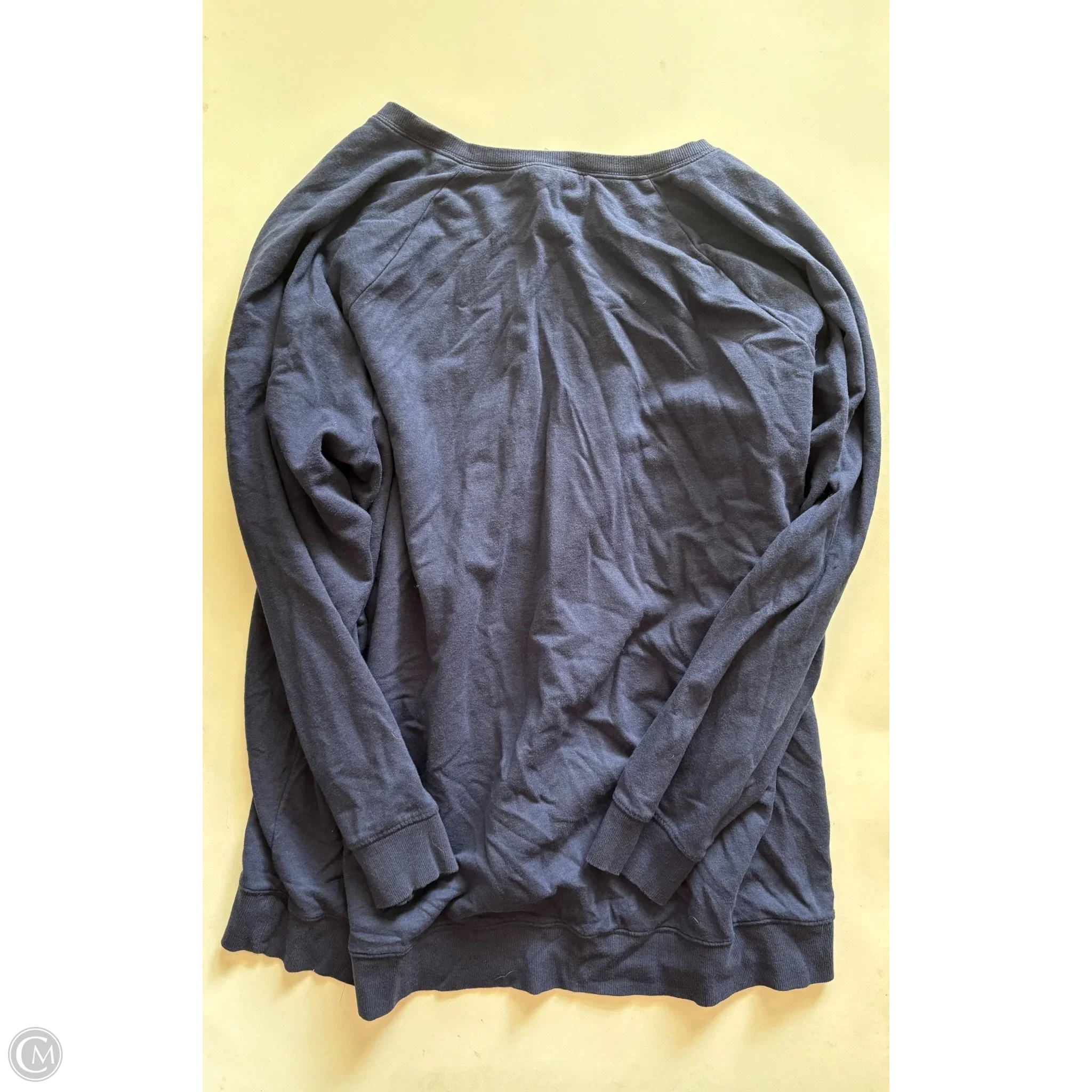 Sweatshirt Crewneck By Torrid In Navy, Size: 3x - Image 2