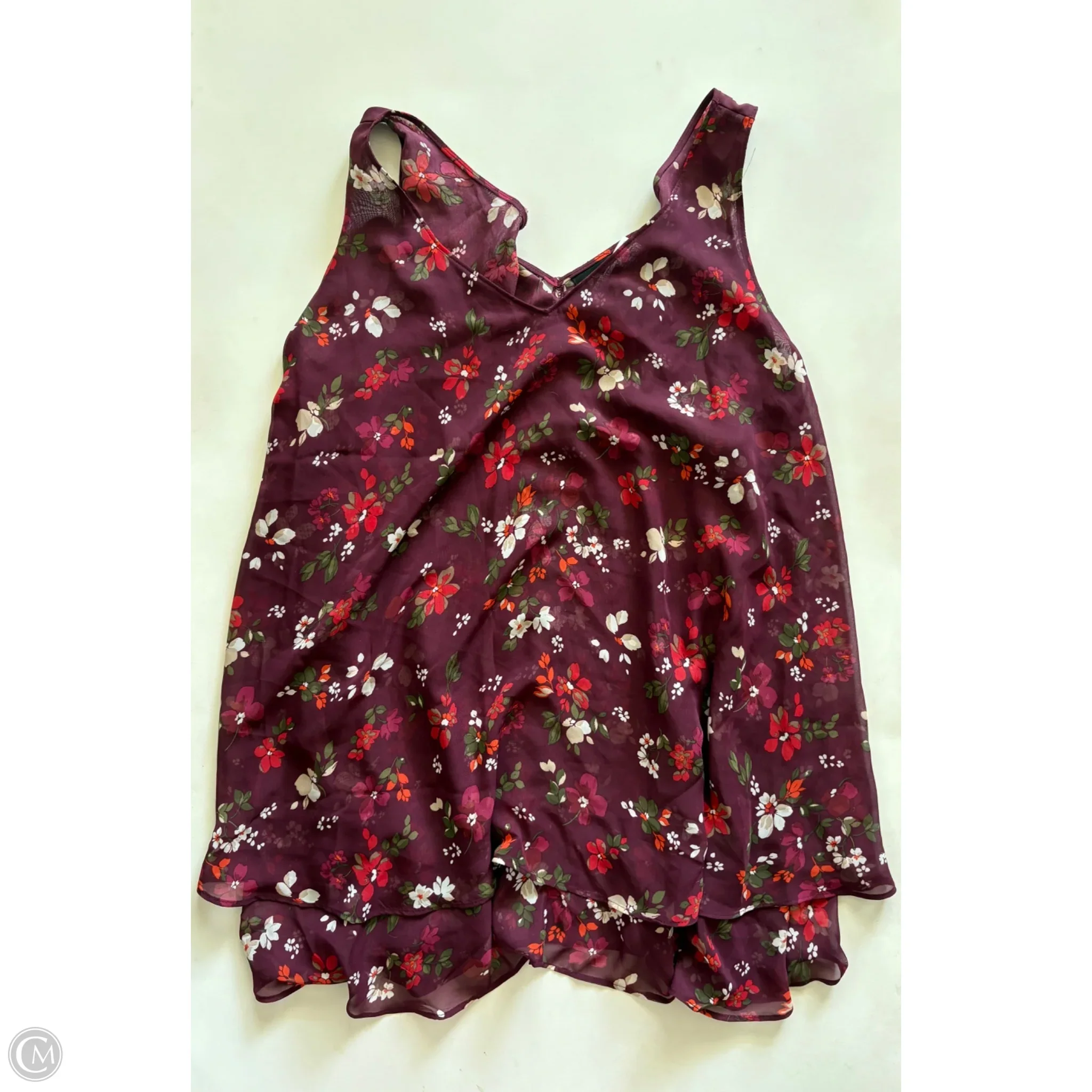 Tank Top By Lane Bryant In Floral Print, Size: 24 - Image 1