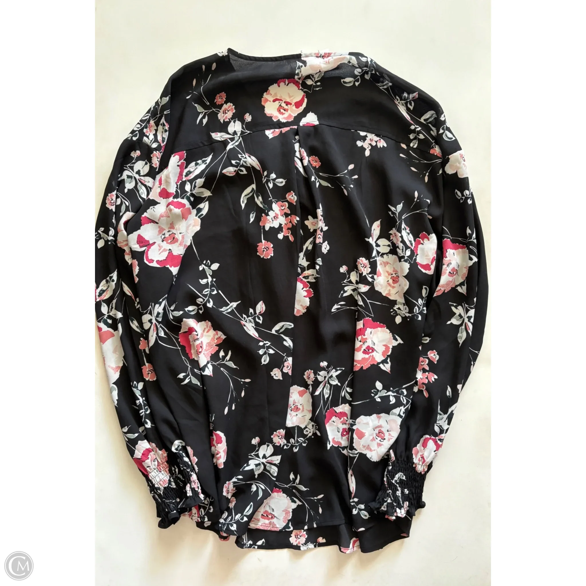Blouse Long Sleeve By Maurices In Black, Size: 3x - Image 2