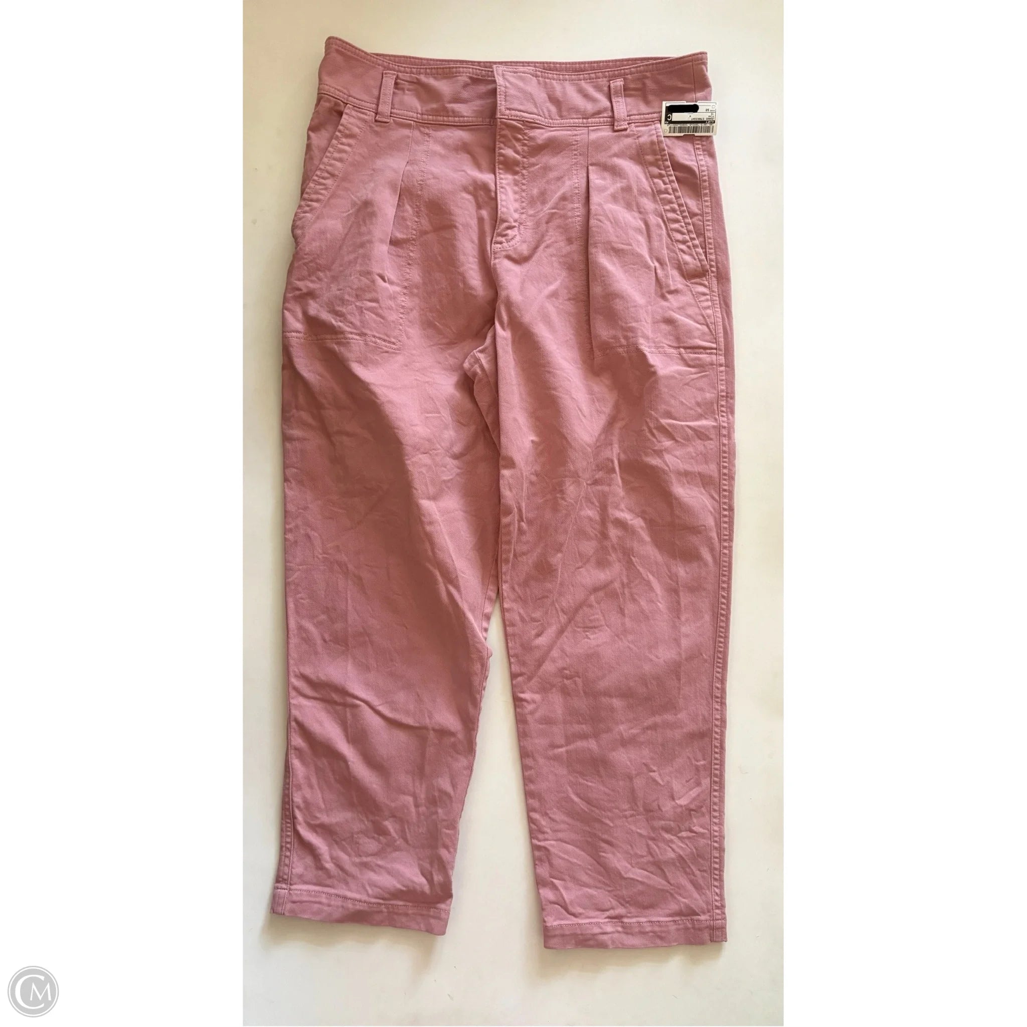 Jeans Straight By Loft In Pink, Size: 10 - Image 1