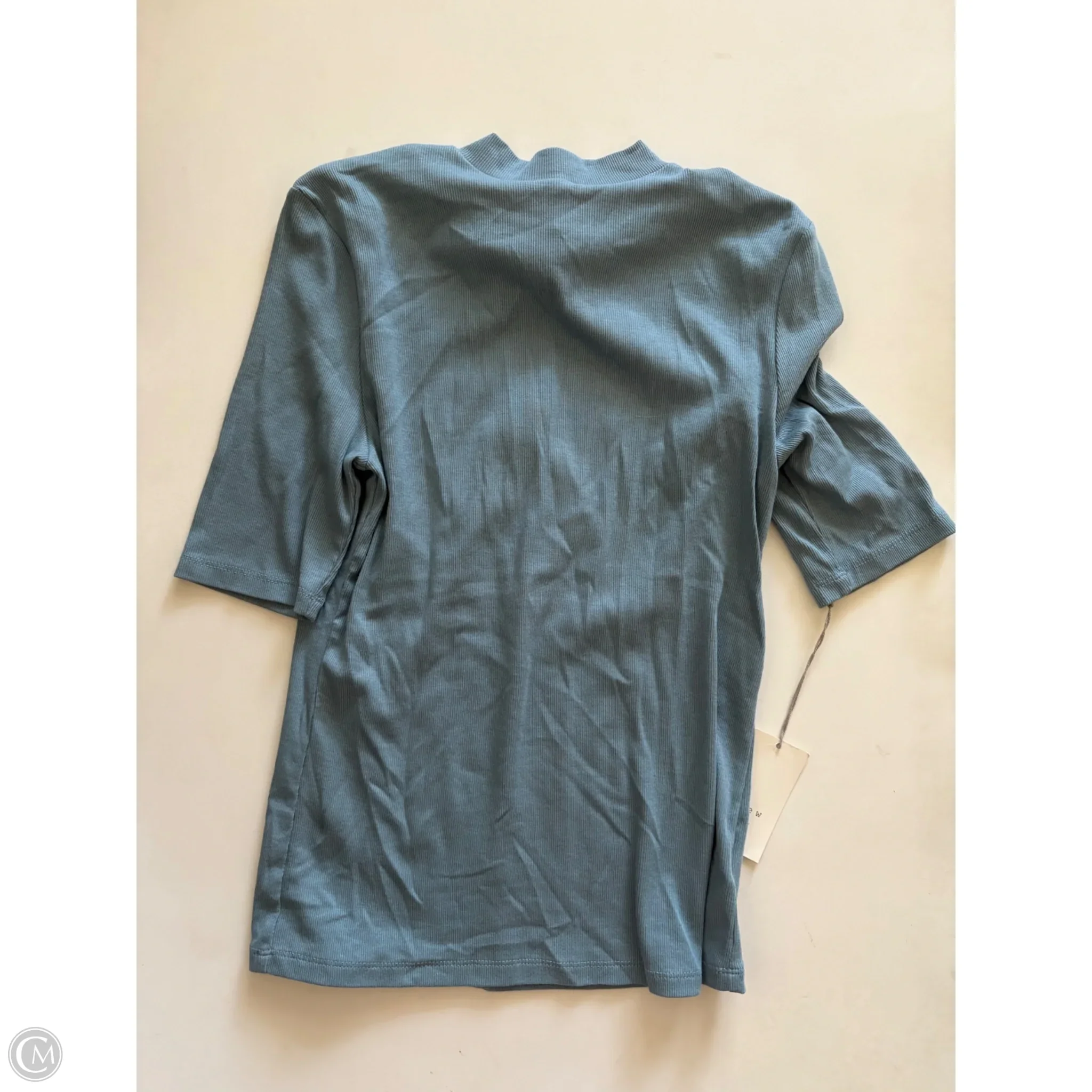 Top Short Sleeve By A New Day In Blue, Size: S - Image 1