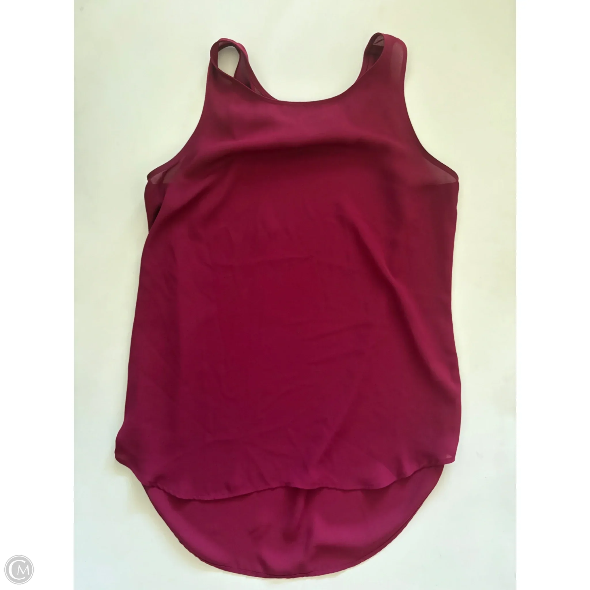 Tank Top By Van Heusen In Red, Size: S - Image 1