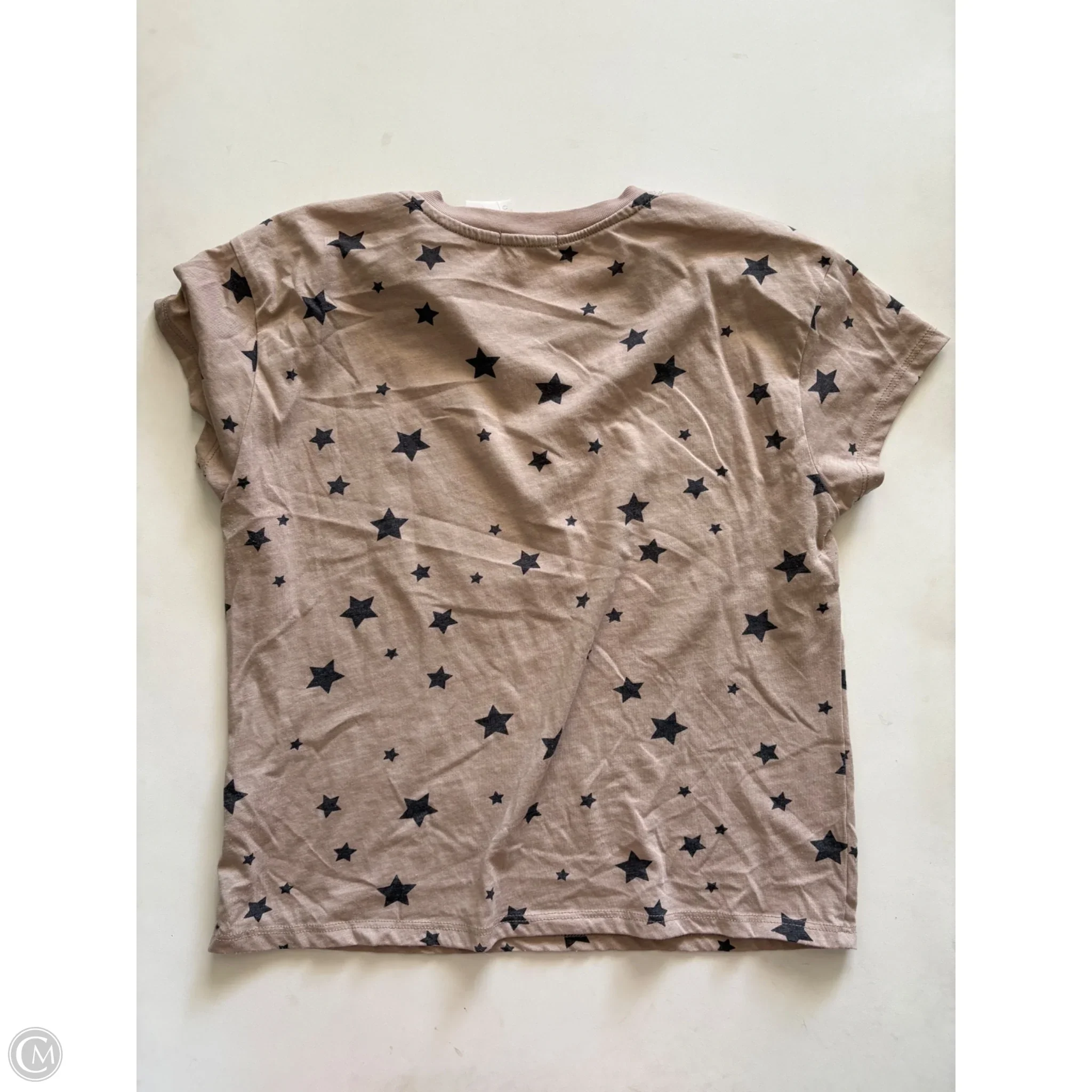Top Short Sleeve By Z Supply In Brown, Size: L - Image 2