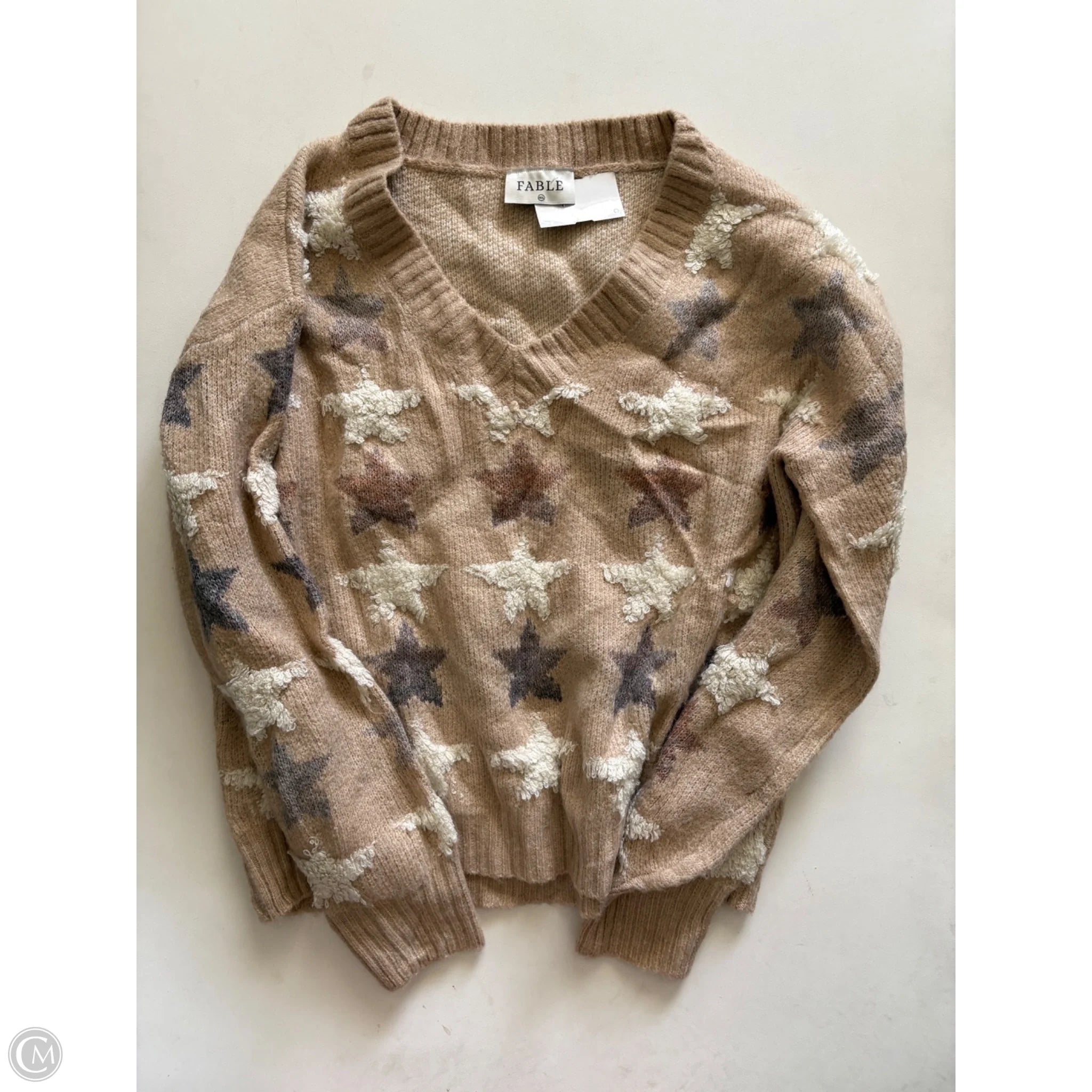 Sweater By Fable In Tan, Size: M - Image 1