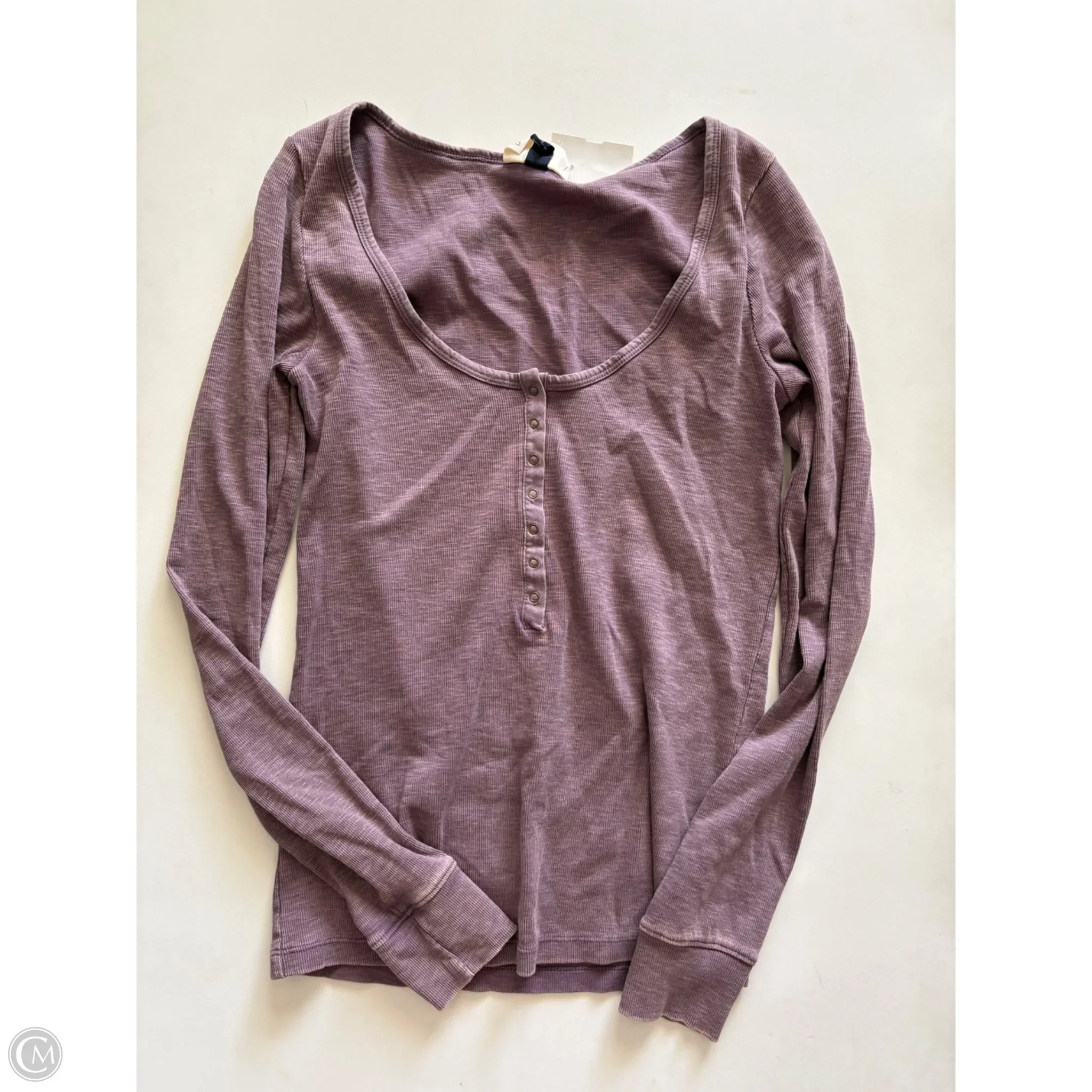 Top Long Sleeve By Universal Thread In Purple, Size: M - Image 1
