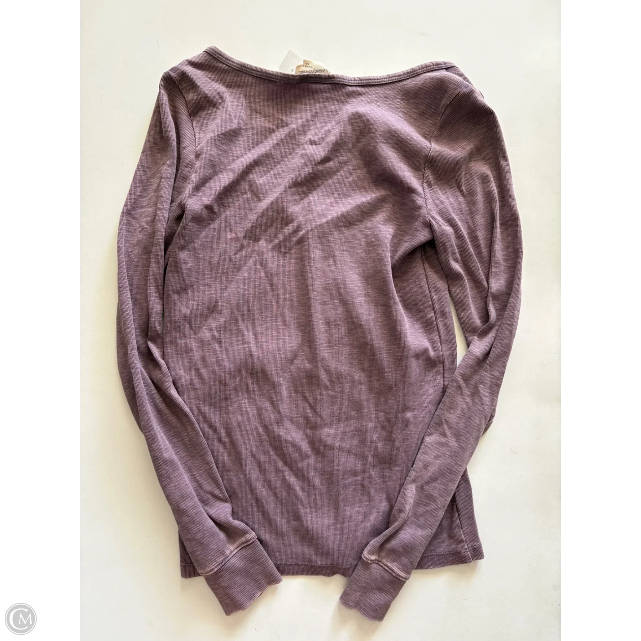 Top Long Sleeve By Universal Thread In Purple, Size: M - Image 2