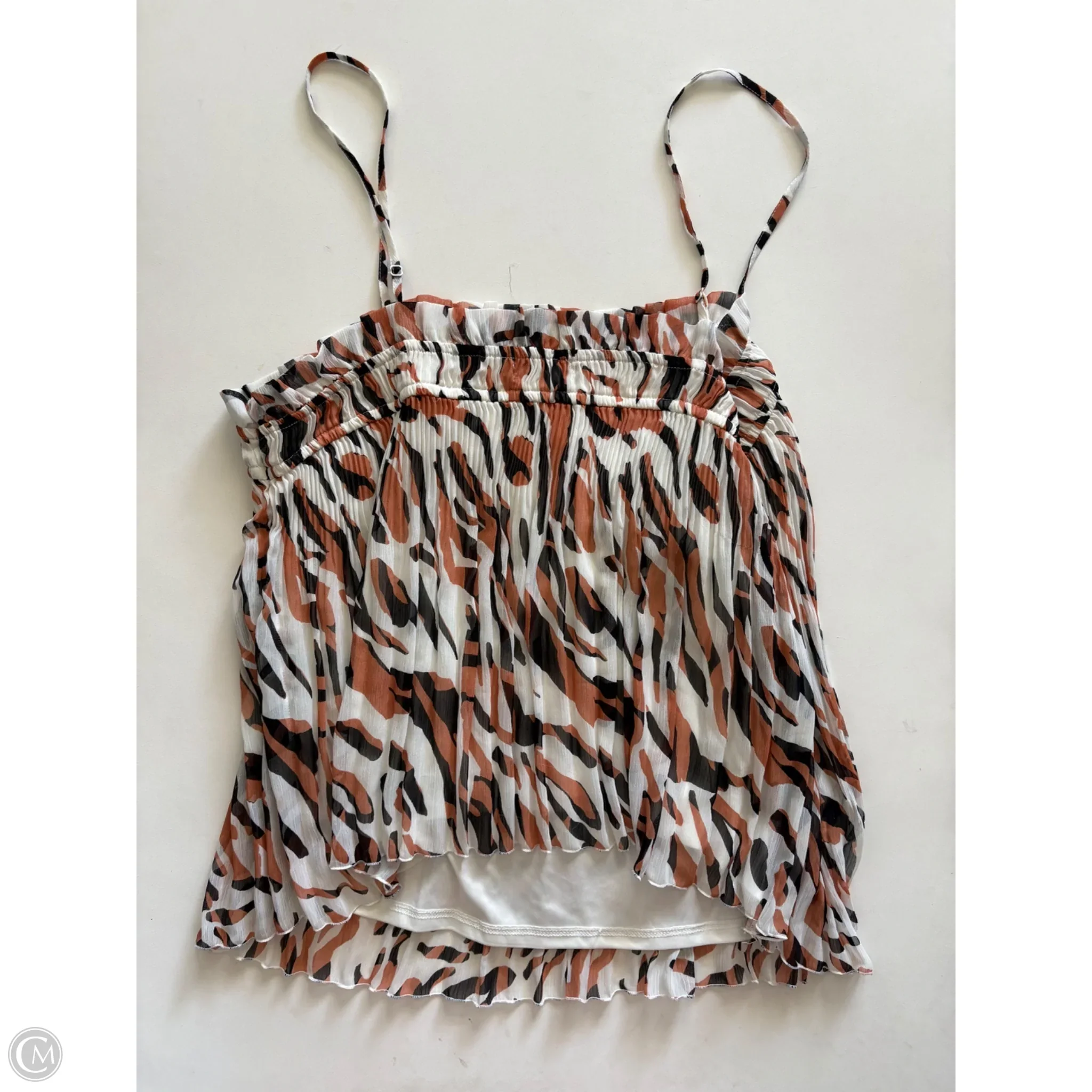 Tank Top By Nine West Apparel In Animal Print, Size: L - Image 2