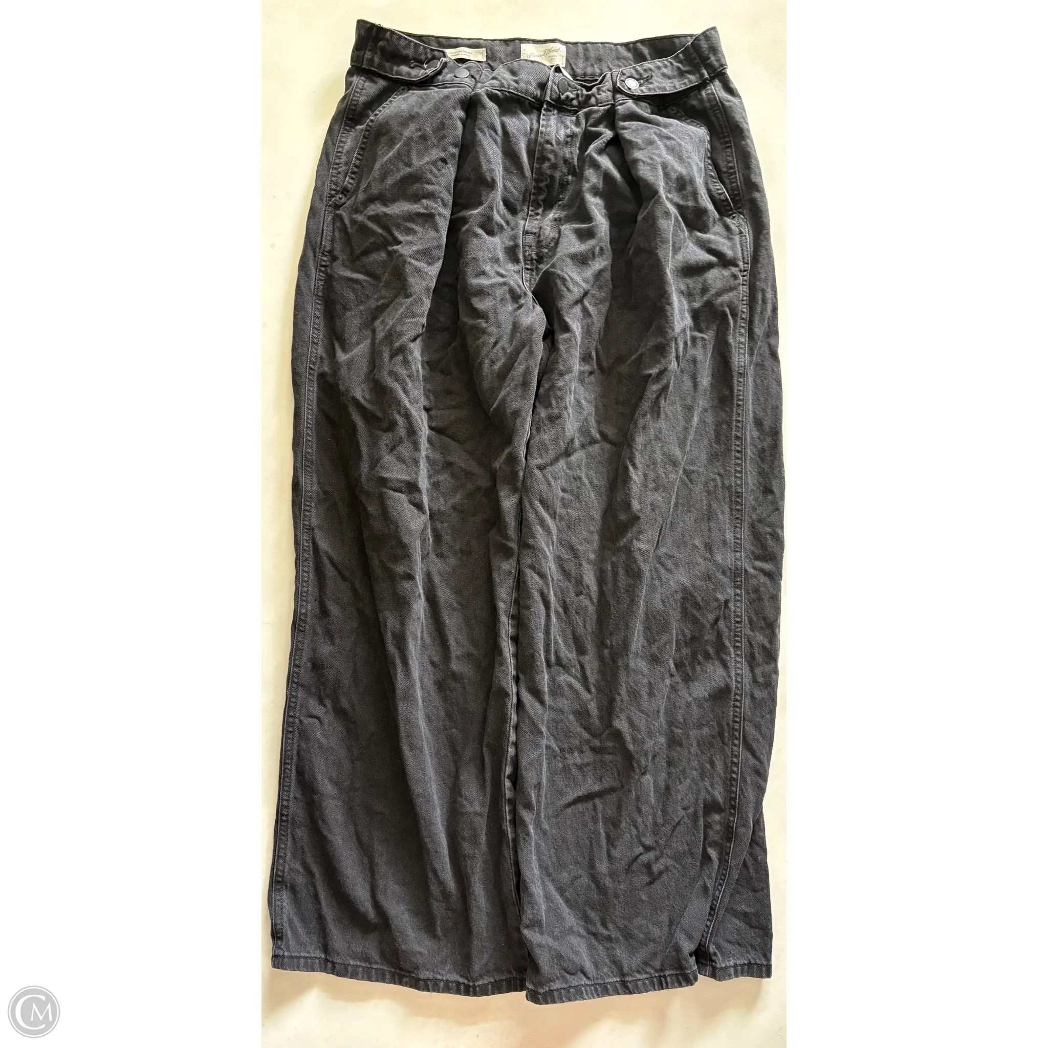 Jeans Straight By Universal Thread In Black, Size: 14 - Image 1