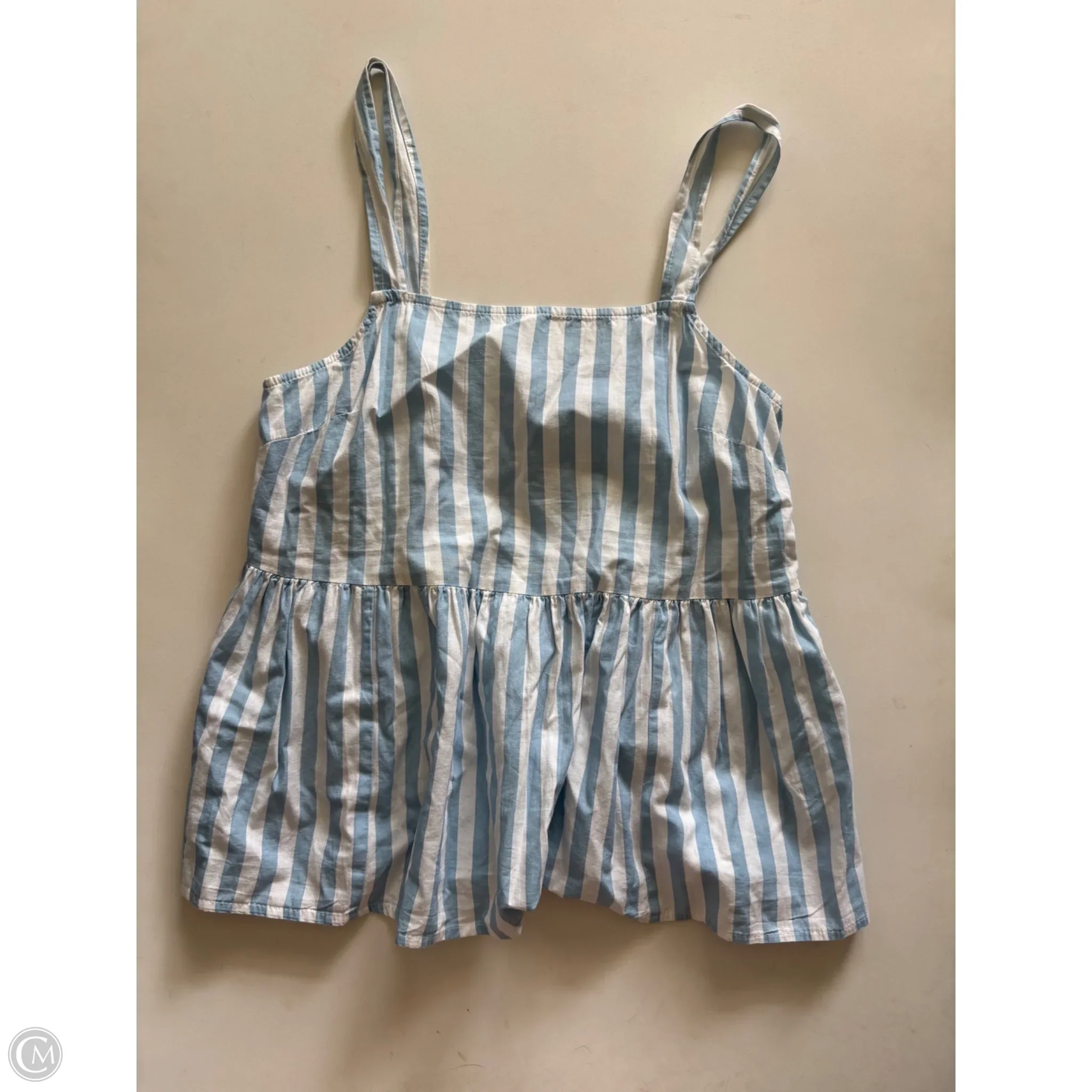 Tank Top By Asos In Striped Pattern, Size: S - Image 1