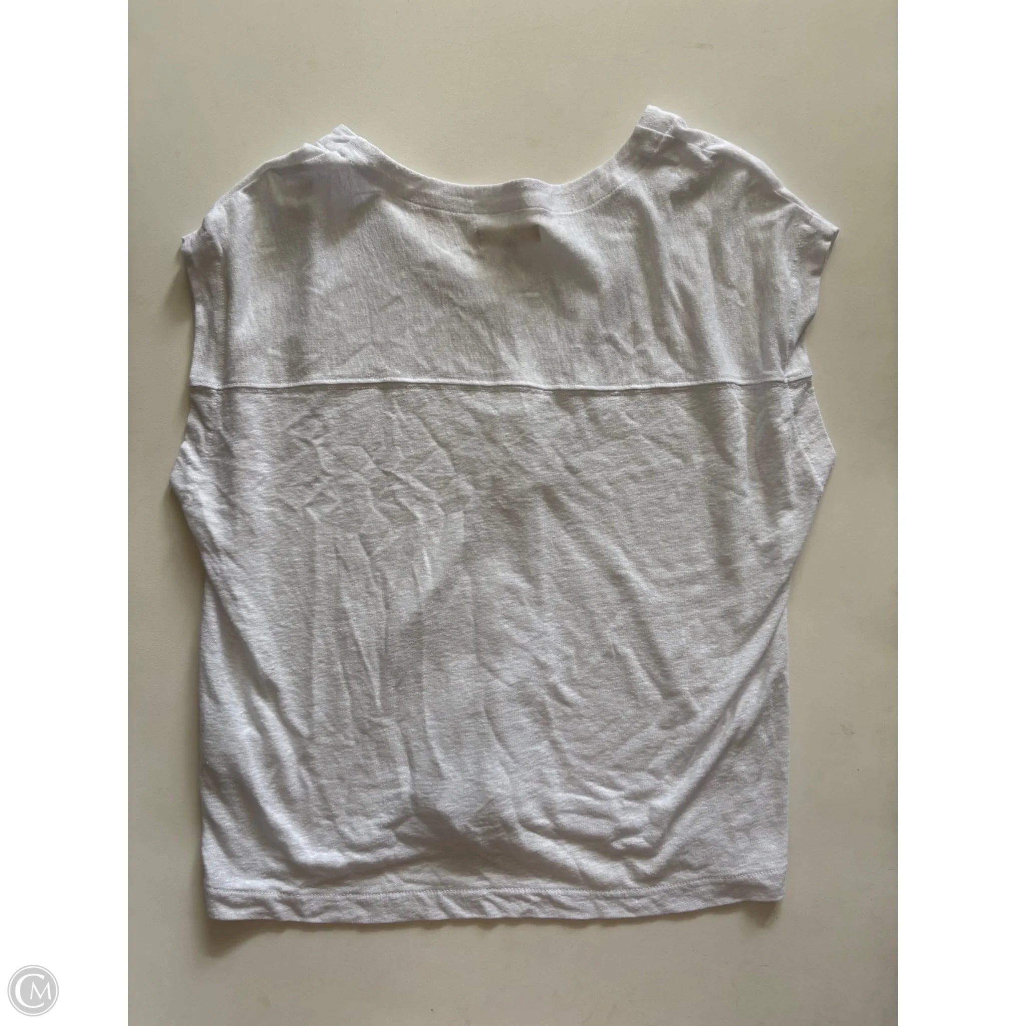 Top Short Sleeve By Madewell In White, Size: Xs - Image 2