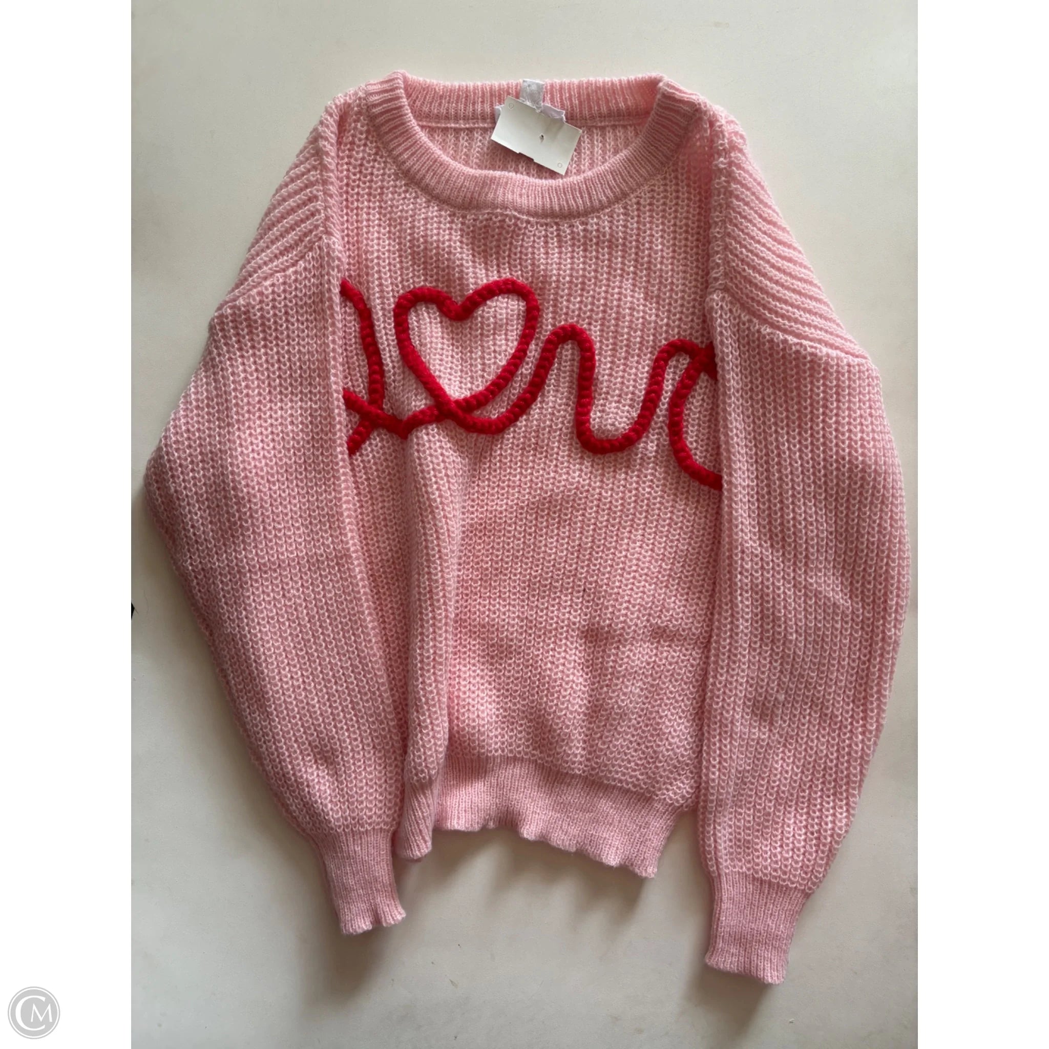 Sweater By Eesome In Pink, Size: S - Image 1