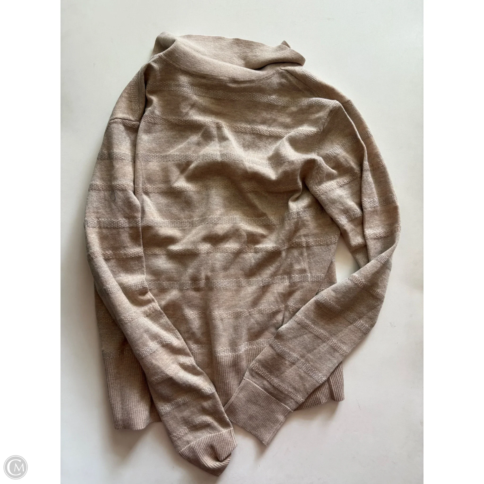 Sweater By Vineyard Vines In Tan, Size: M - Image 2