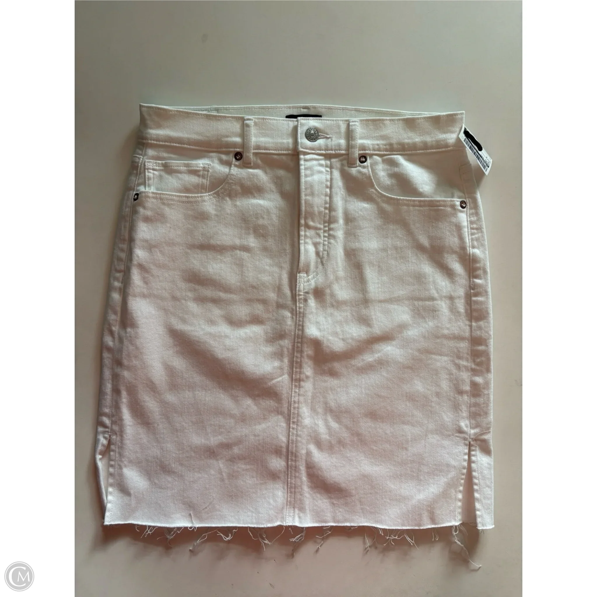 Skirt Midi By Express In White, Size: 6 - Image 1