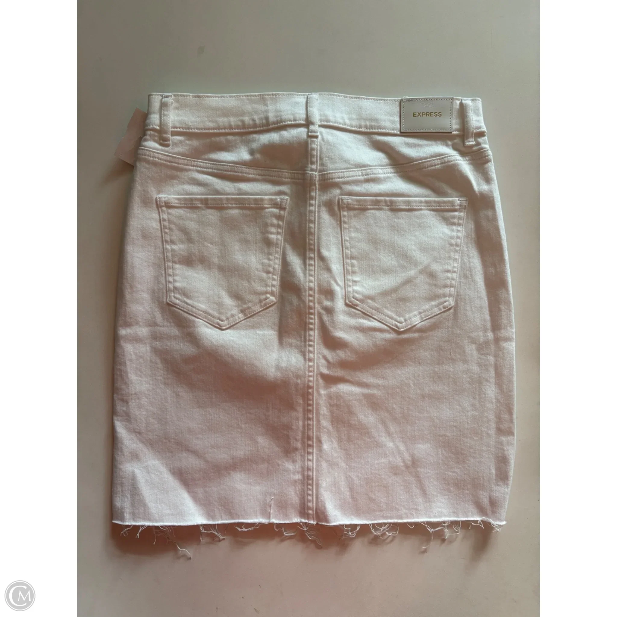 Skirt Midi By Express In White, Size: 6 - Image 2