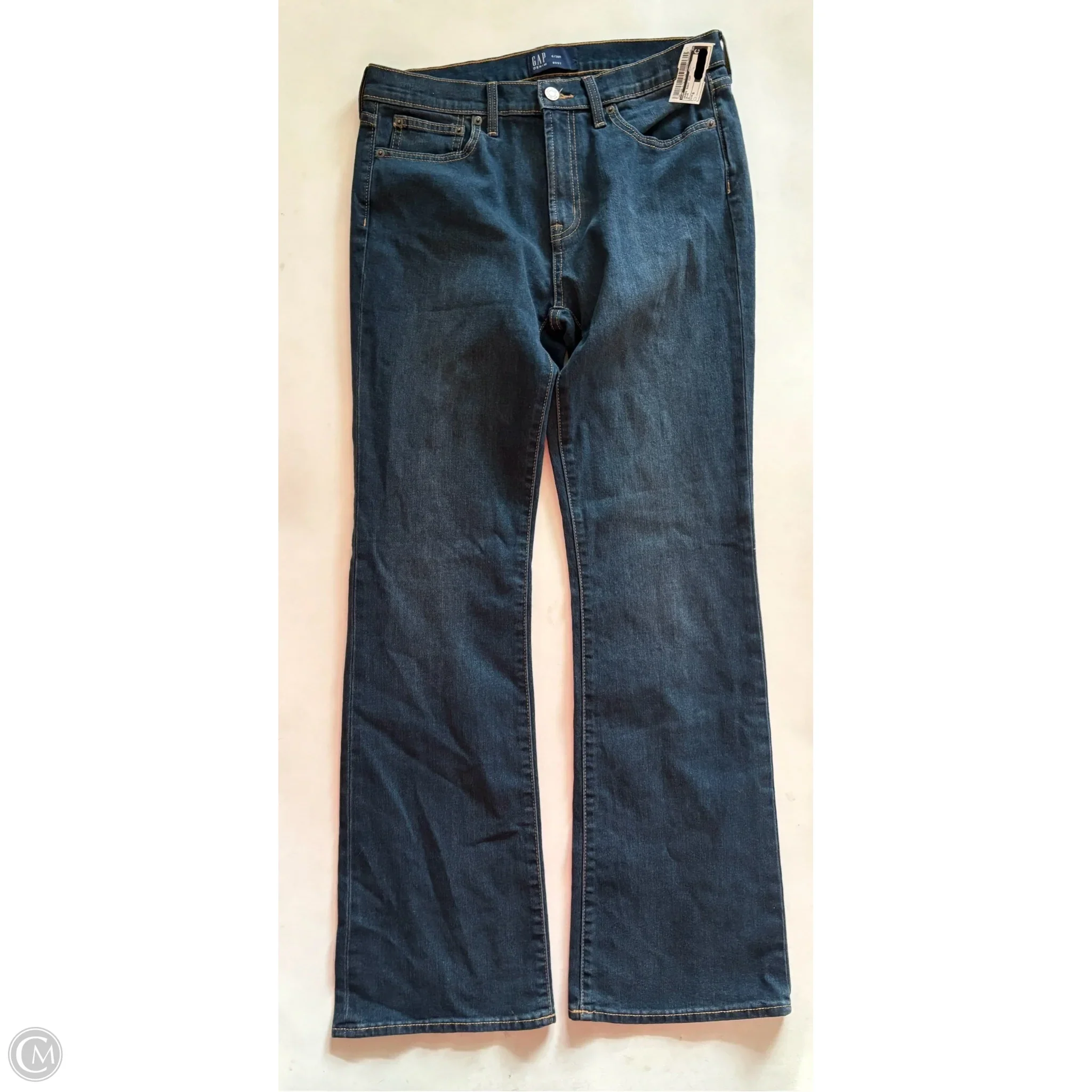 Jeans Boot Cut By Gap In Blue, Size: 6 - Image 1