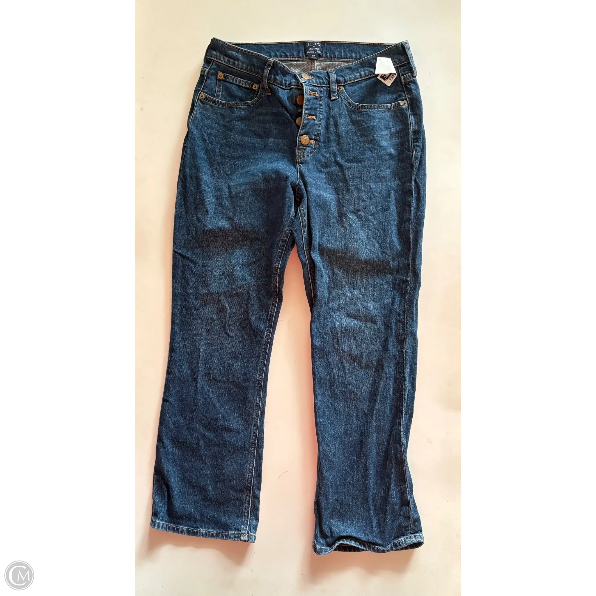 Jeans Cropped By J. Crew In Blue, Size: 6 - Image 1