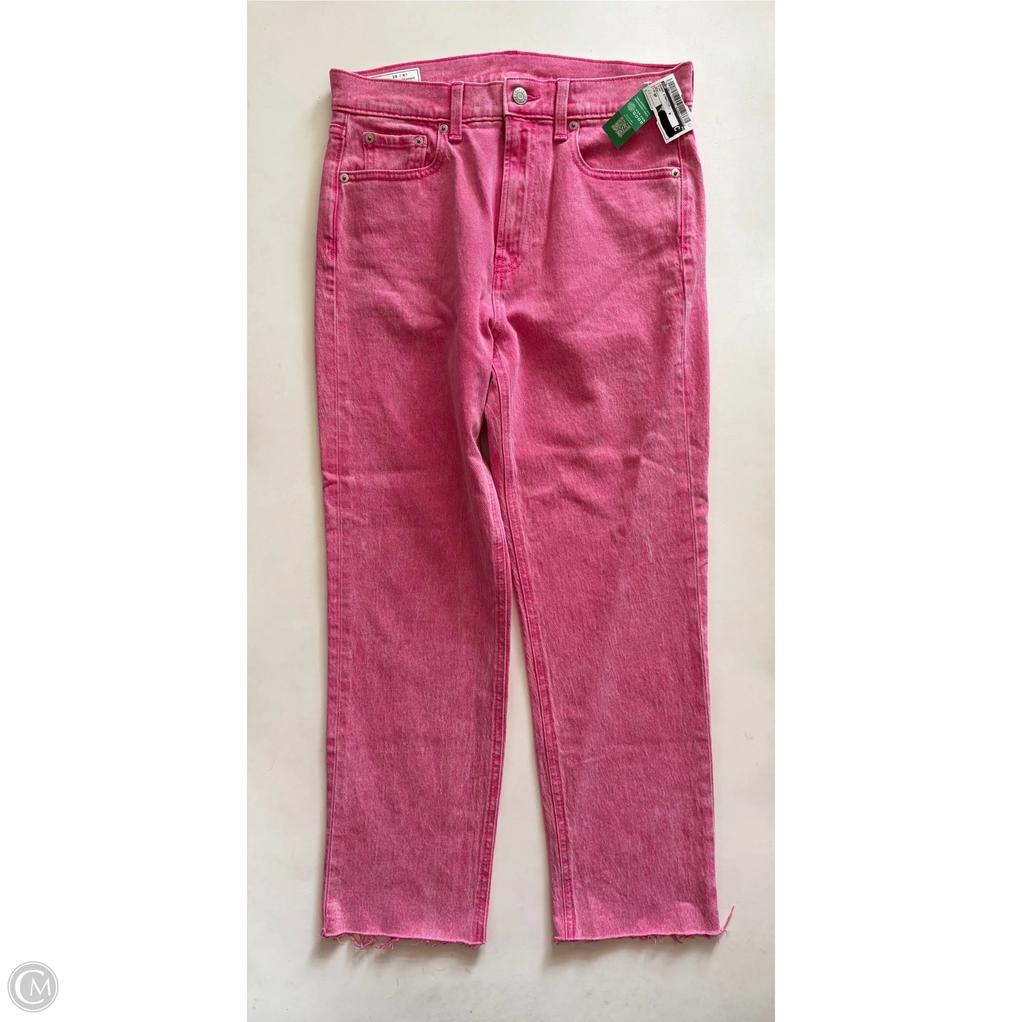 Jeans Straight By Gap In Pink, Size: 6p - Image 1