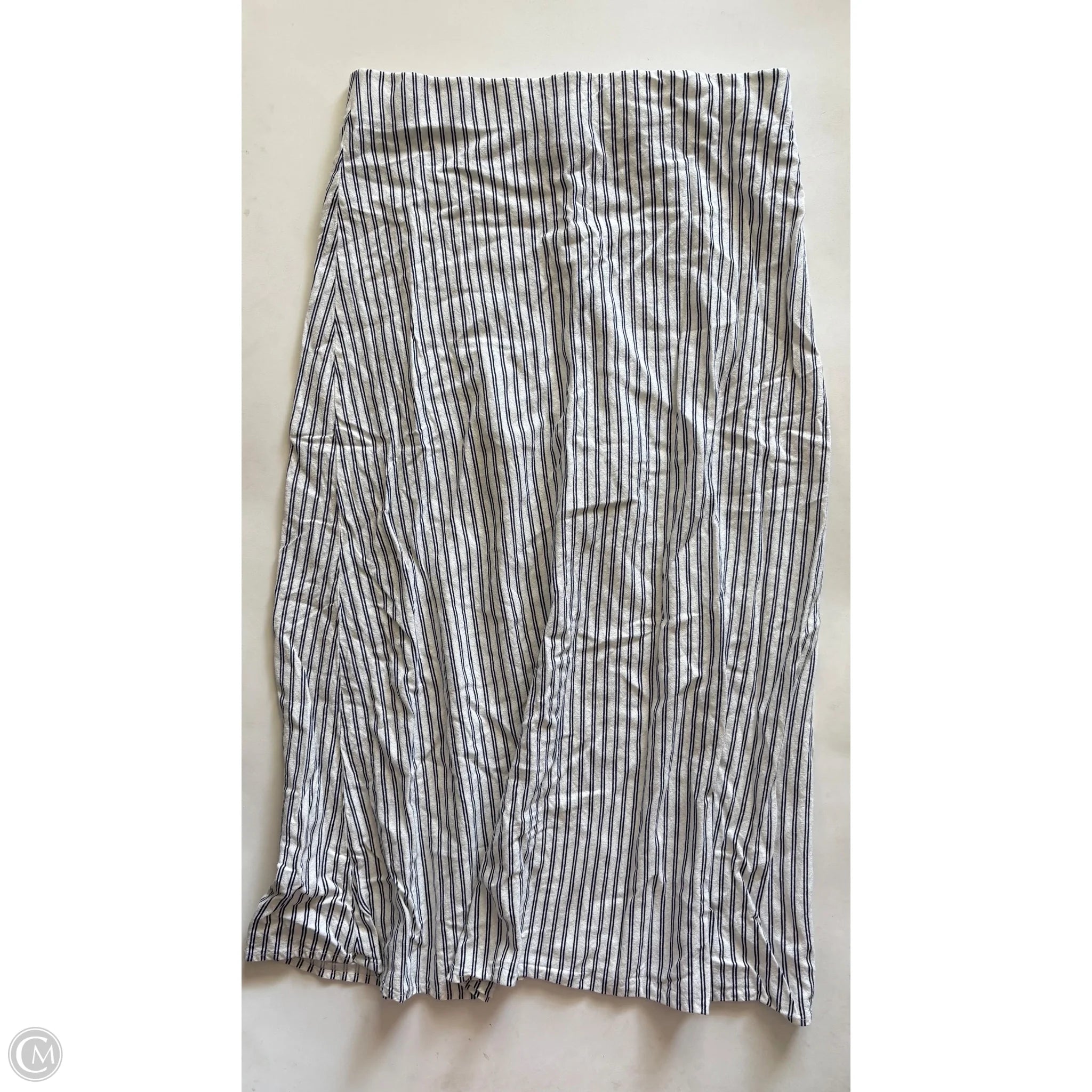 Skirt Maxi By A New Day In Striped Pattern, Size: L - Image 2