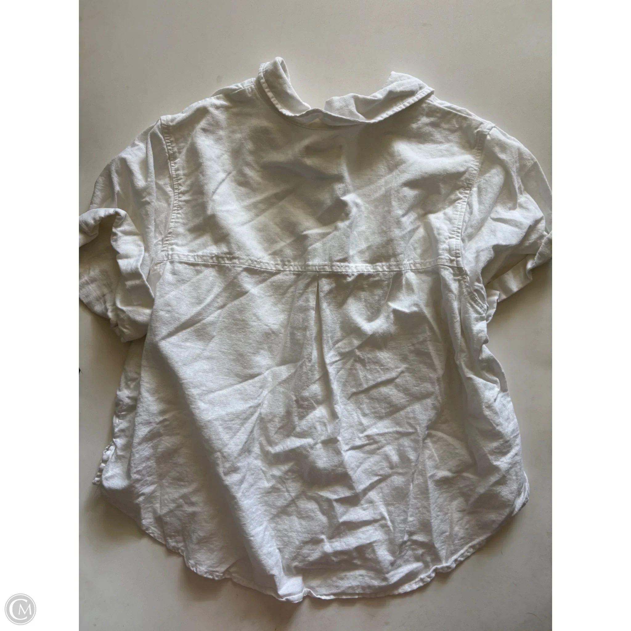 Top Short Sleeve By Universal Thread In White, Size: 2x - Image 2