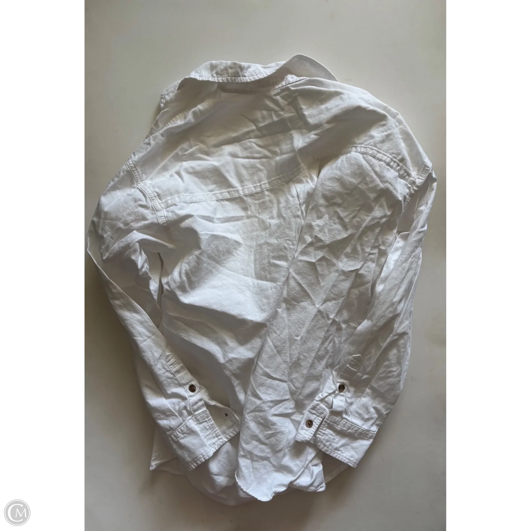 Top Long Sleeve By Universal Thread In White, Size: Xl - Image 2