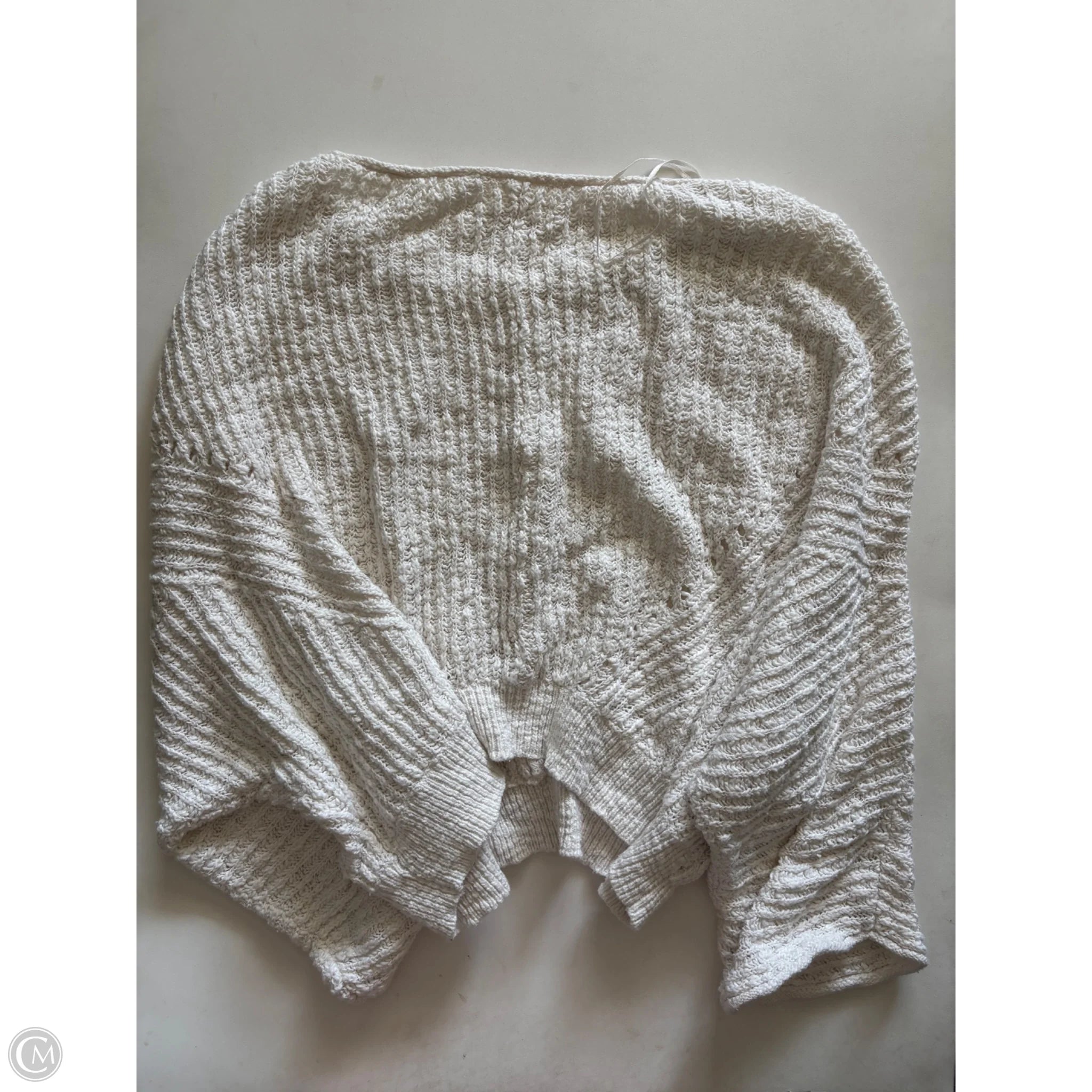 Sweater By Anthropologie In Cream, Size: Xl - Image 2