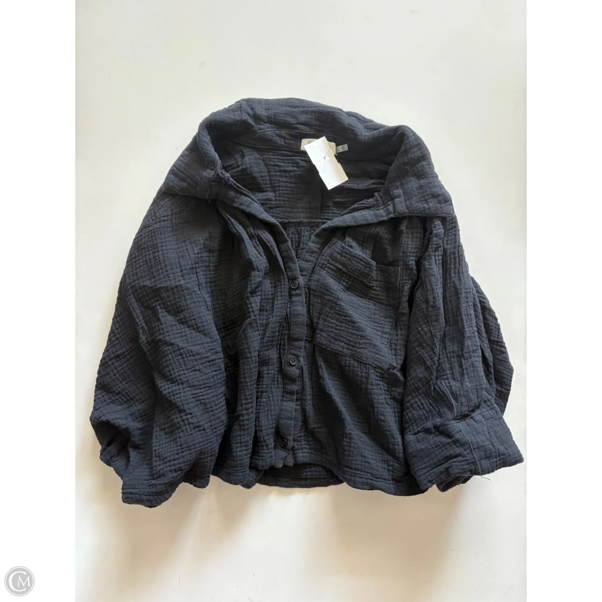 Top Short Sleeve By Day + Moon In Black, Size: L - Image 1