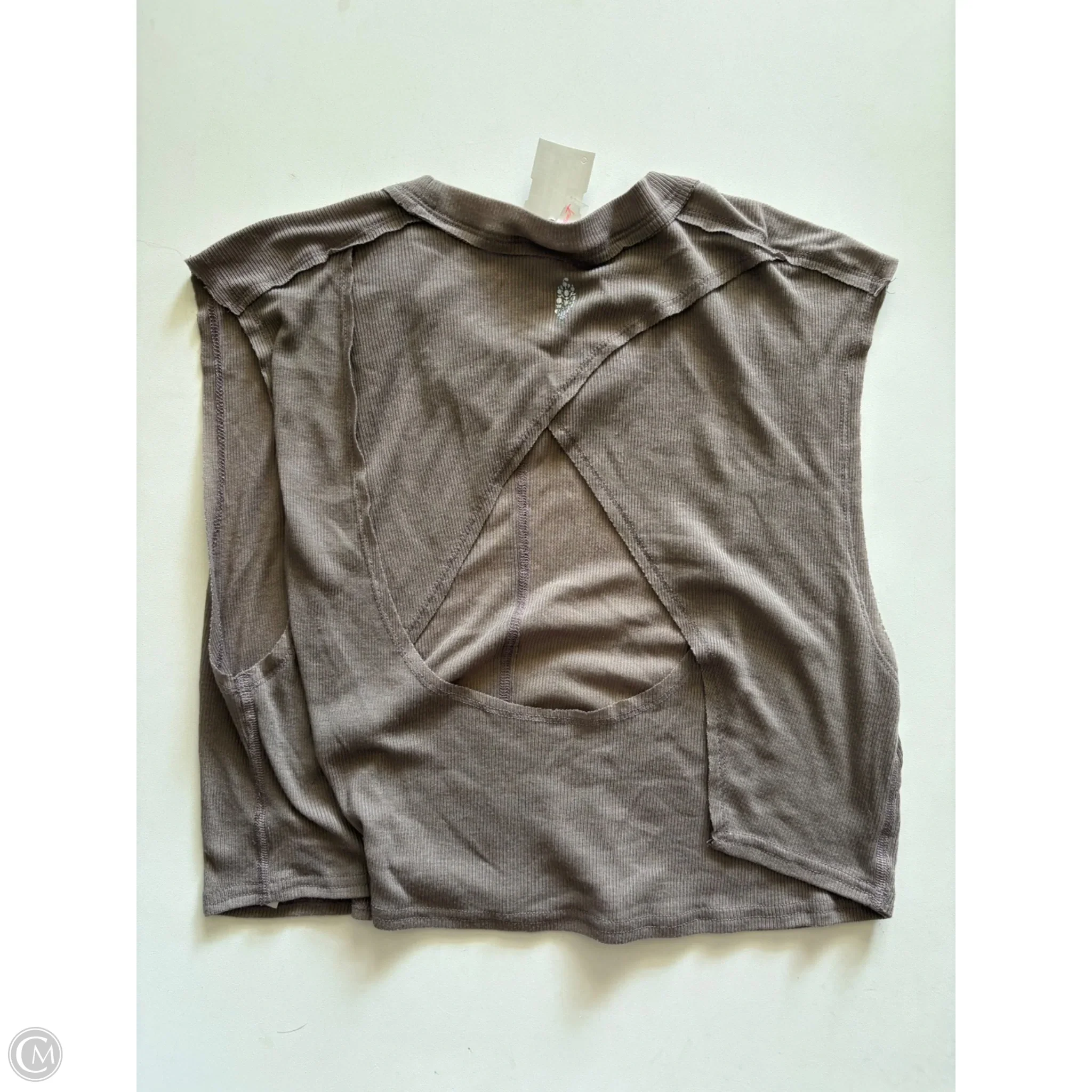 Athletic Top Short Sleeve By We The Free In Brown, Size: M - Image 2