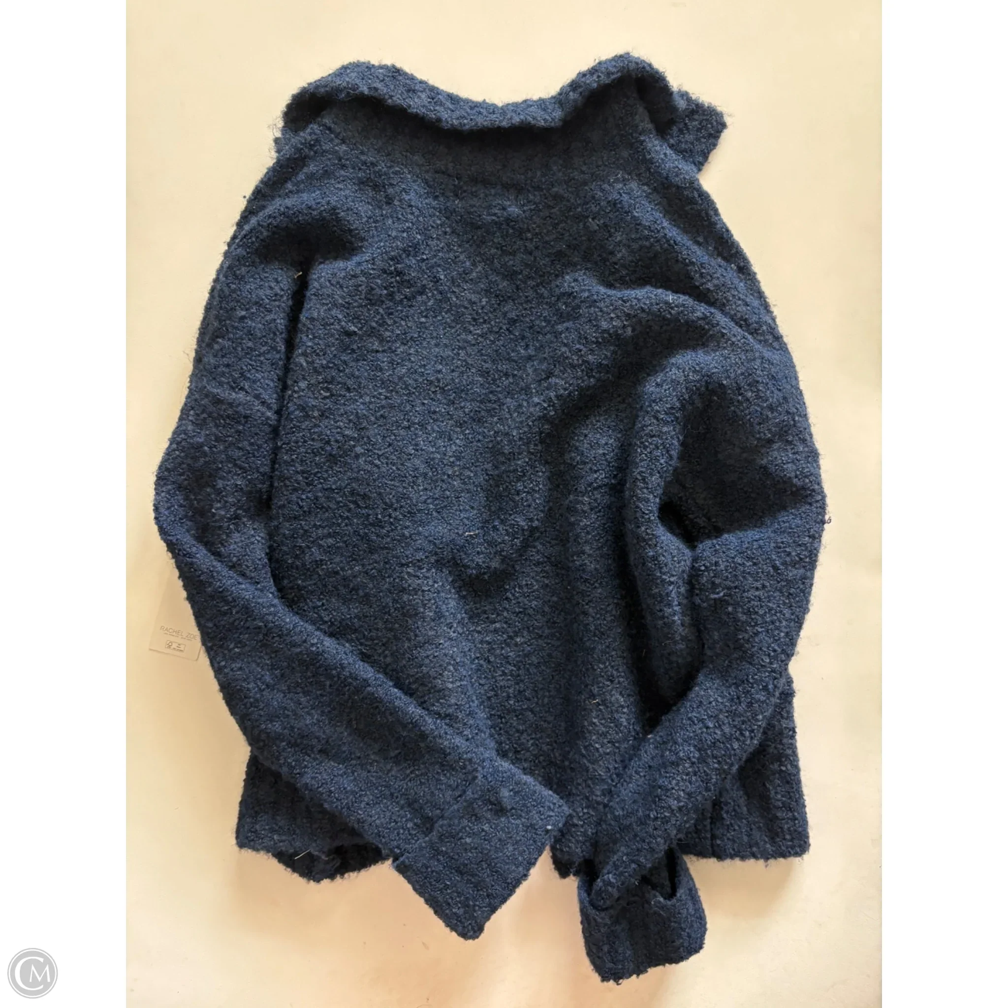 Sweater Cardigan By Rachel Zoe In Navy, Size: M - Image 2