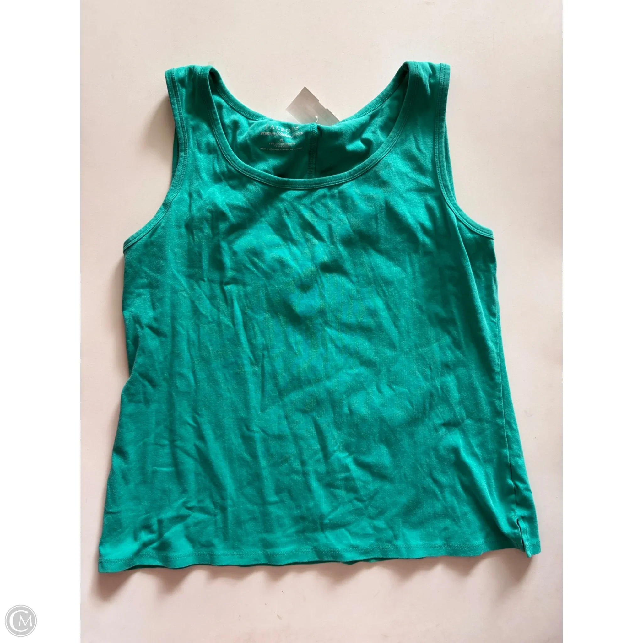 Tank Top By Talbots In Green, Size: Xl - Image 1