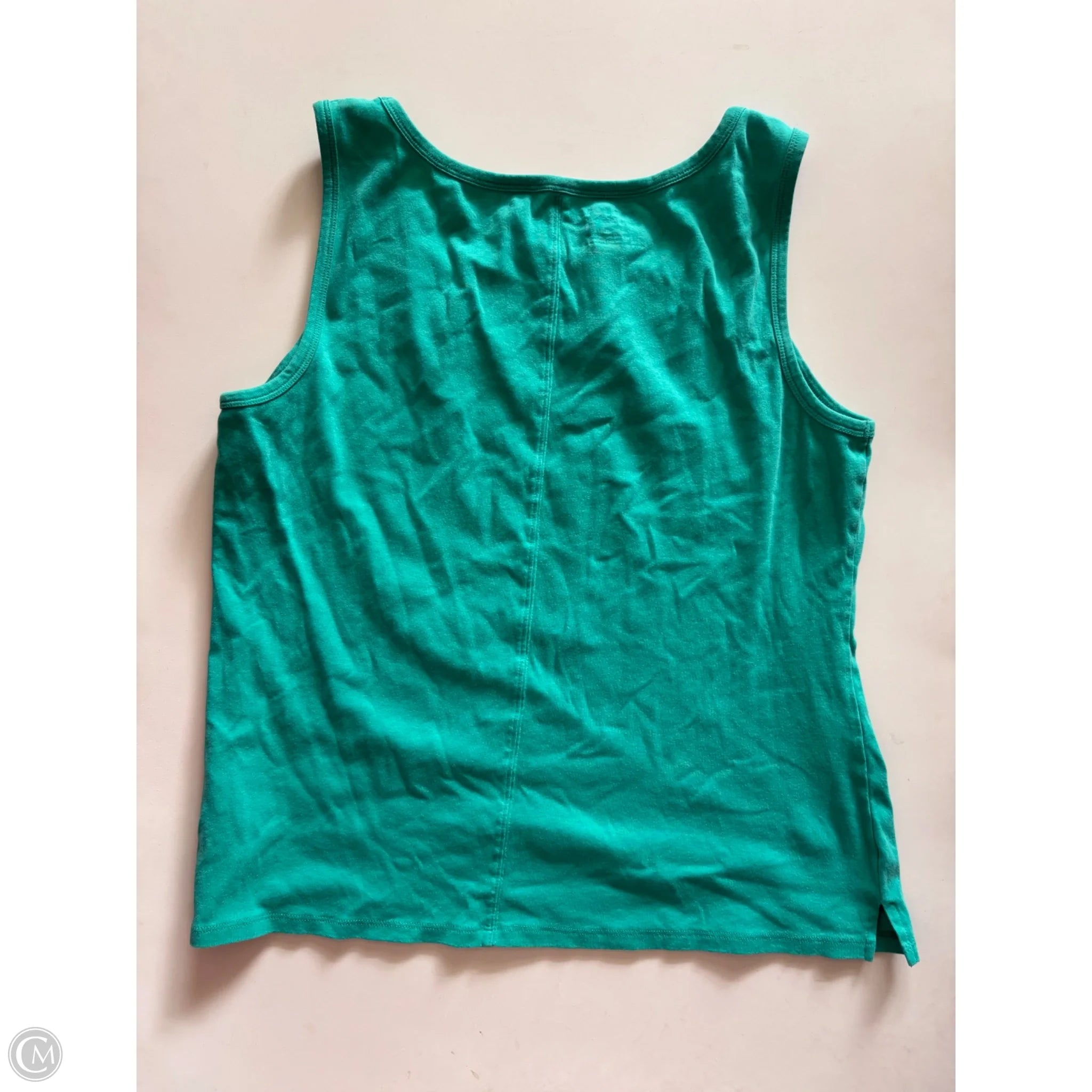 Tank Top By Talbots In Green, Size: Xl - Image 2