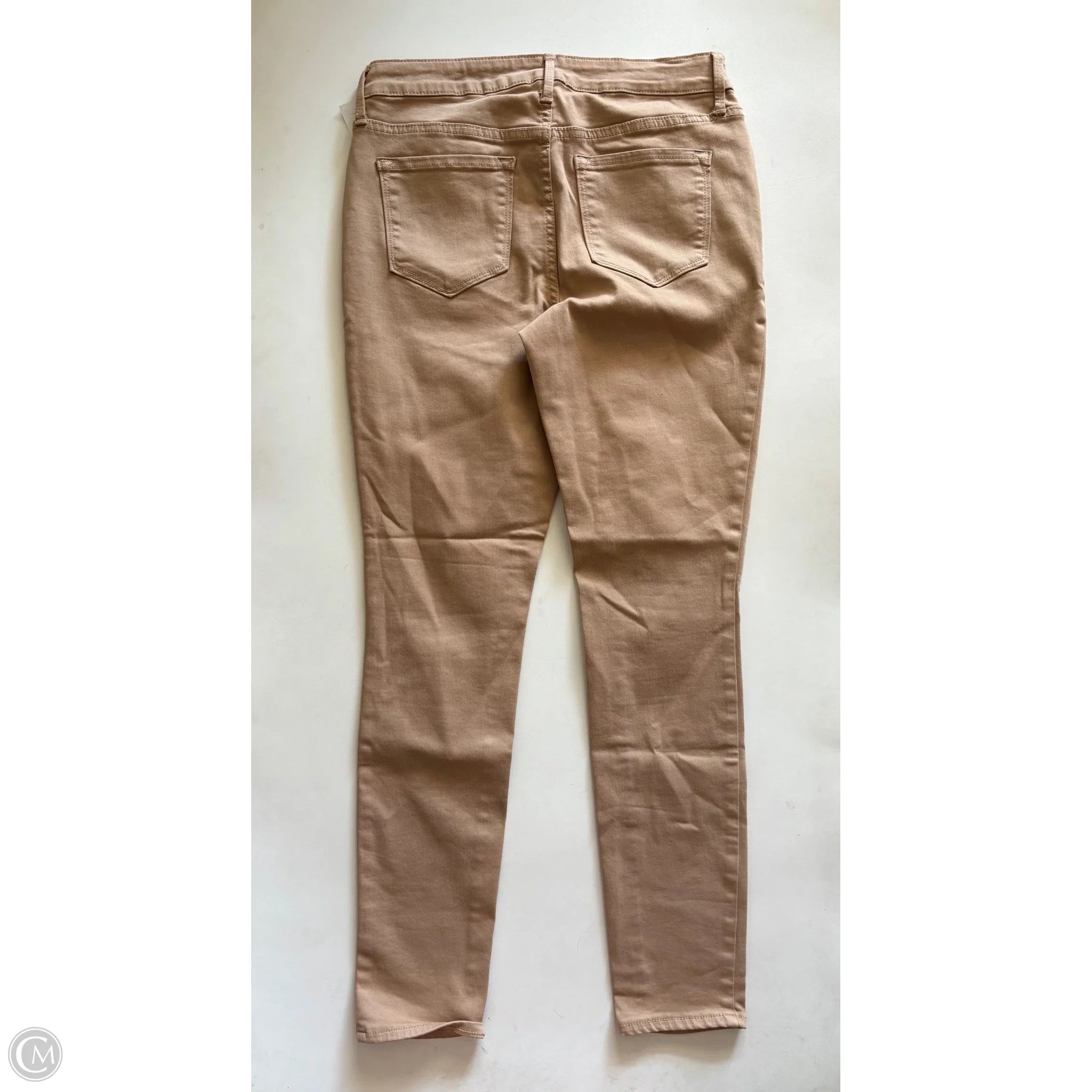 Jeans Skinny By Old Navy In Tan, Size: 8 - Image 2