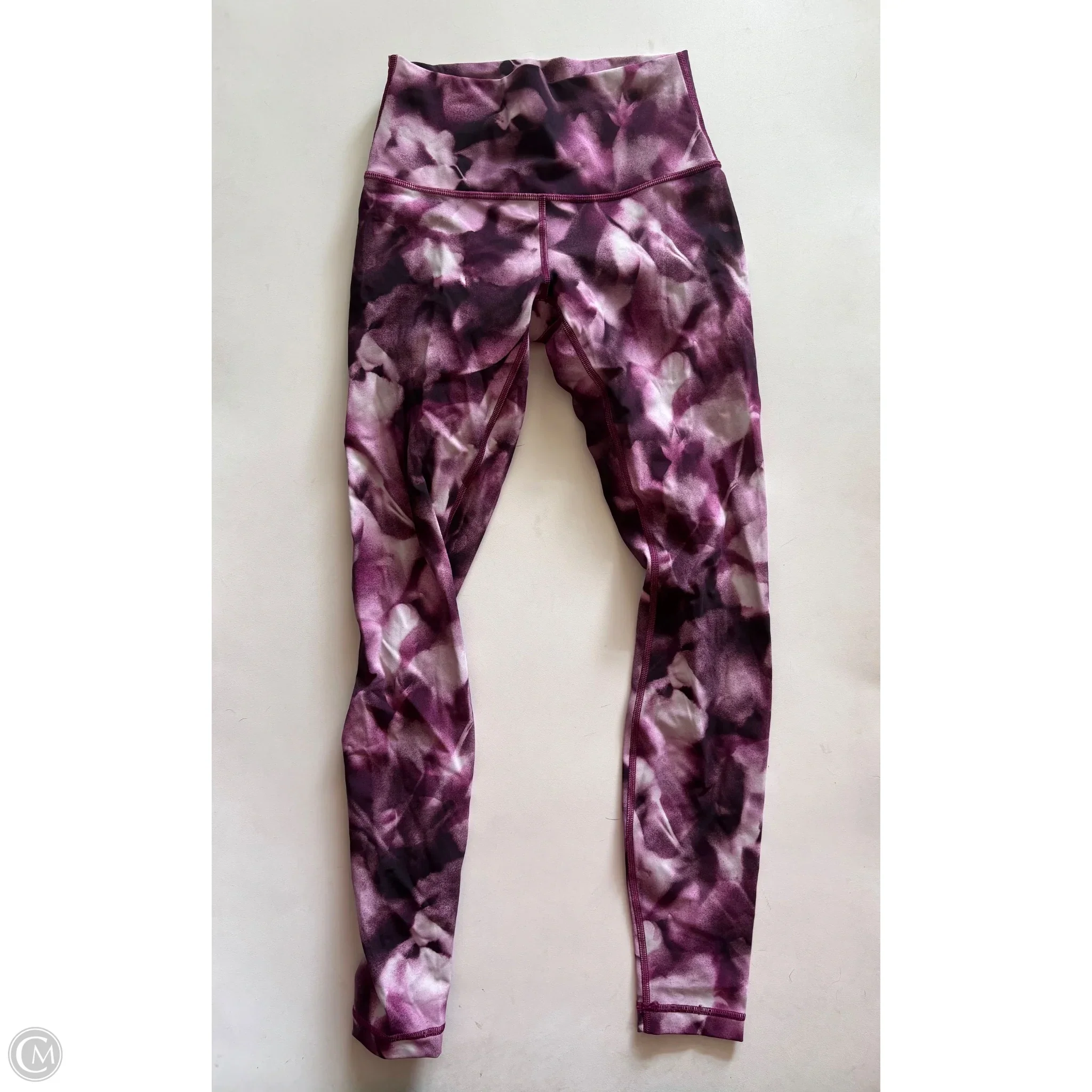 Athletic Leggings By Lululemon In Purple, Size: 4