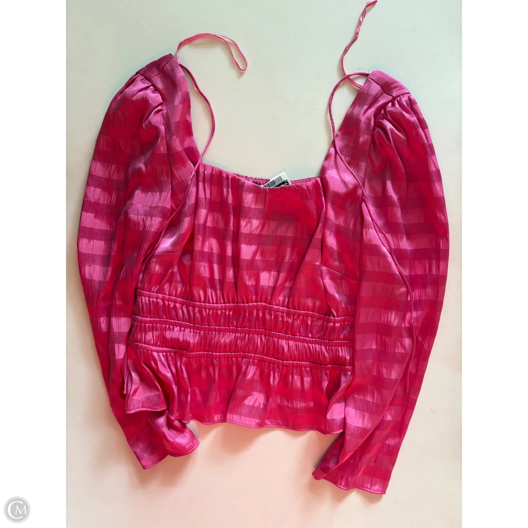 Blouse Long Sleeve By 1.state In Pink, Size: L - Image 1