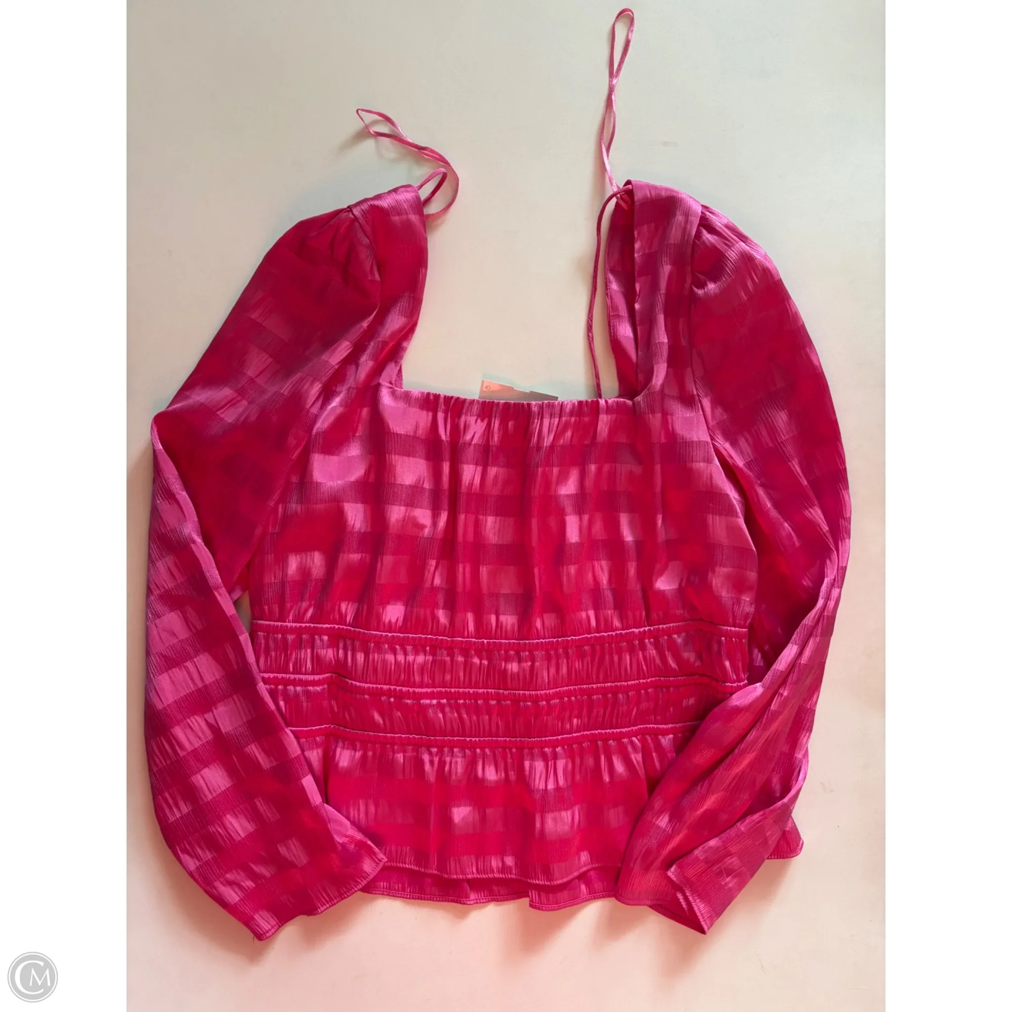 Blouse Long Sleeve By 1.state In Pink, Size: L - Image 2