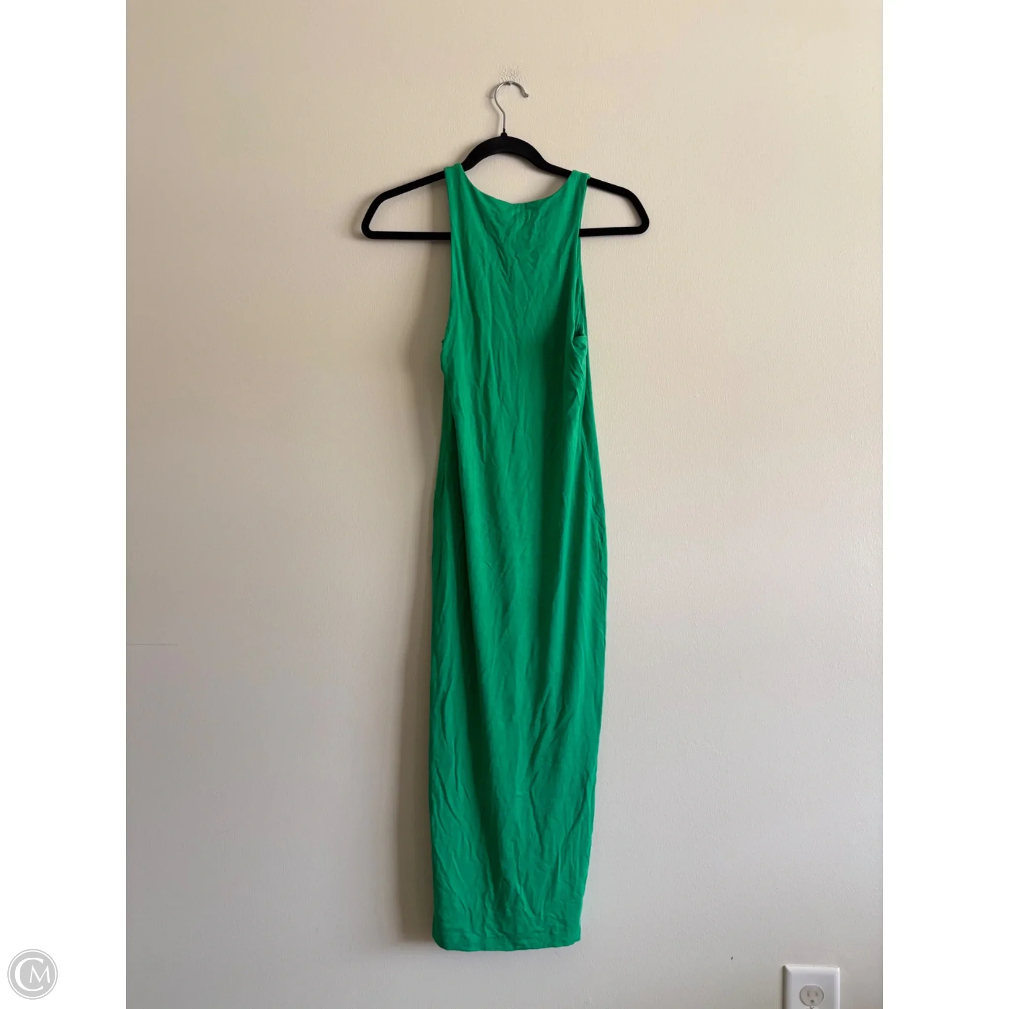 Dress Casual Maxi By Good American In Green, Size: 2 - Image 2