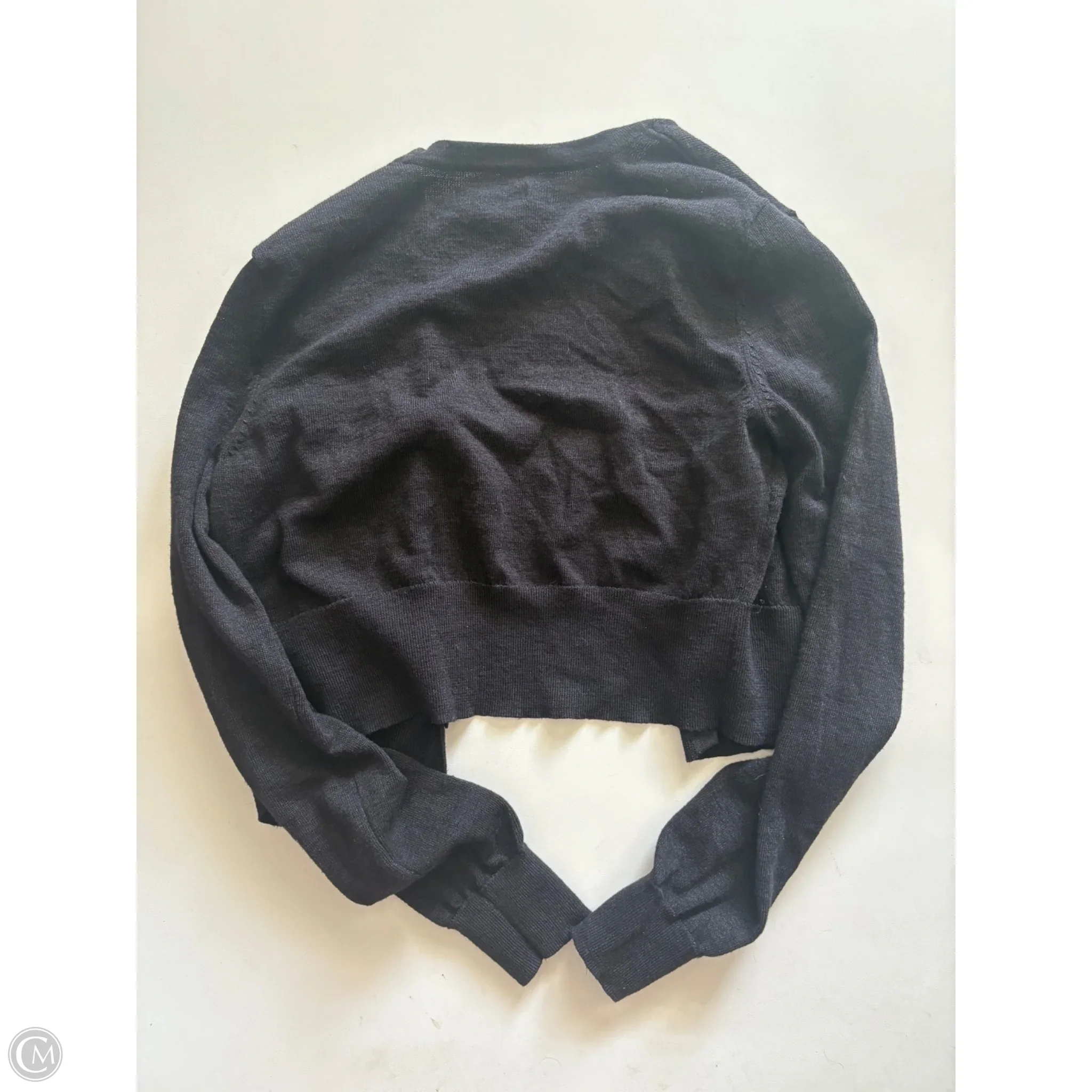 Sweater Cardigan By Nine West Apparel In Black, Size: Xs - Image 2