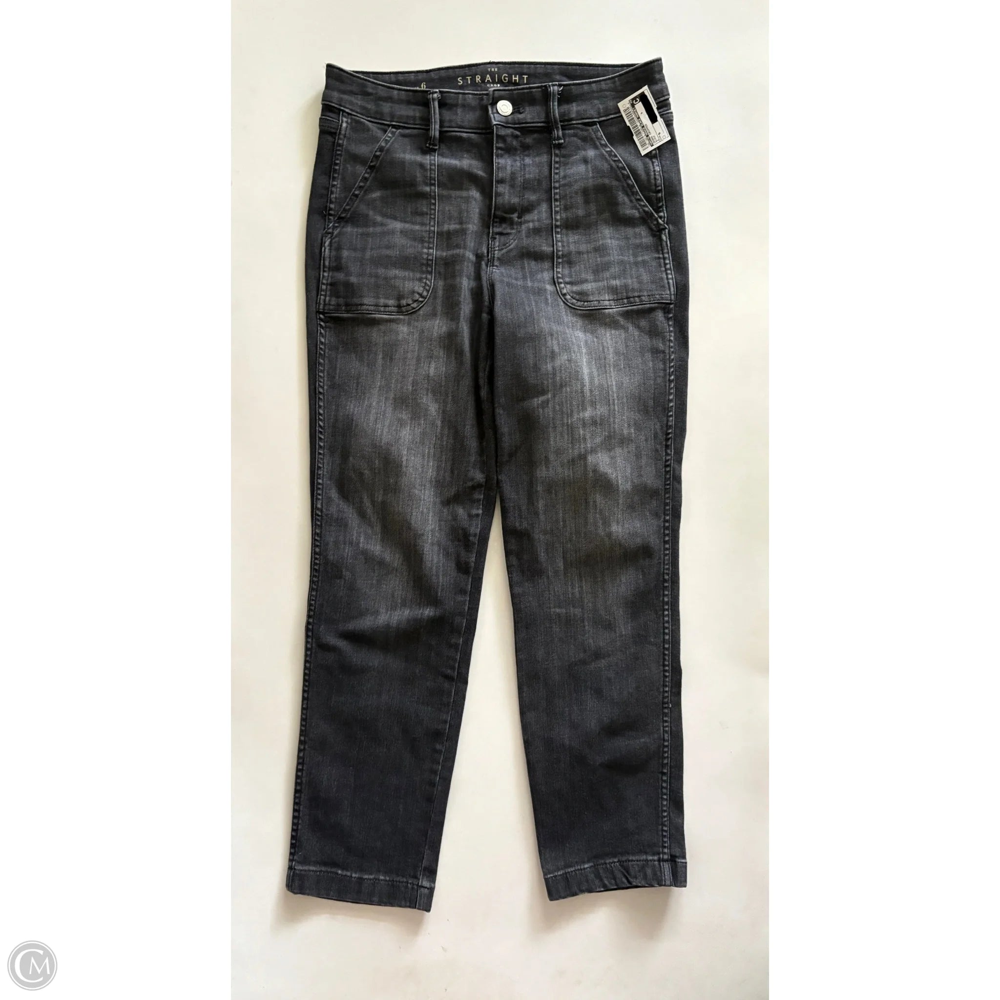 Jeans Cropped By White House Black Market In Black, Size: 6 - Image 1